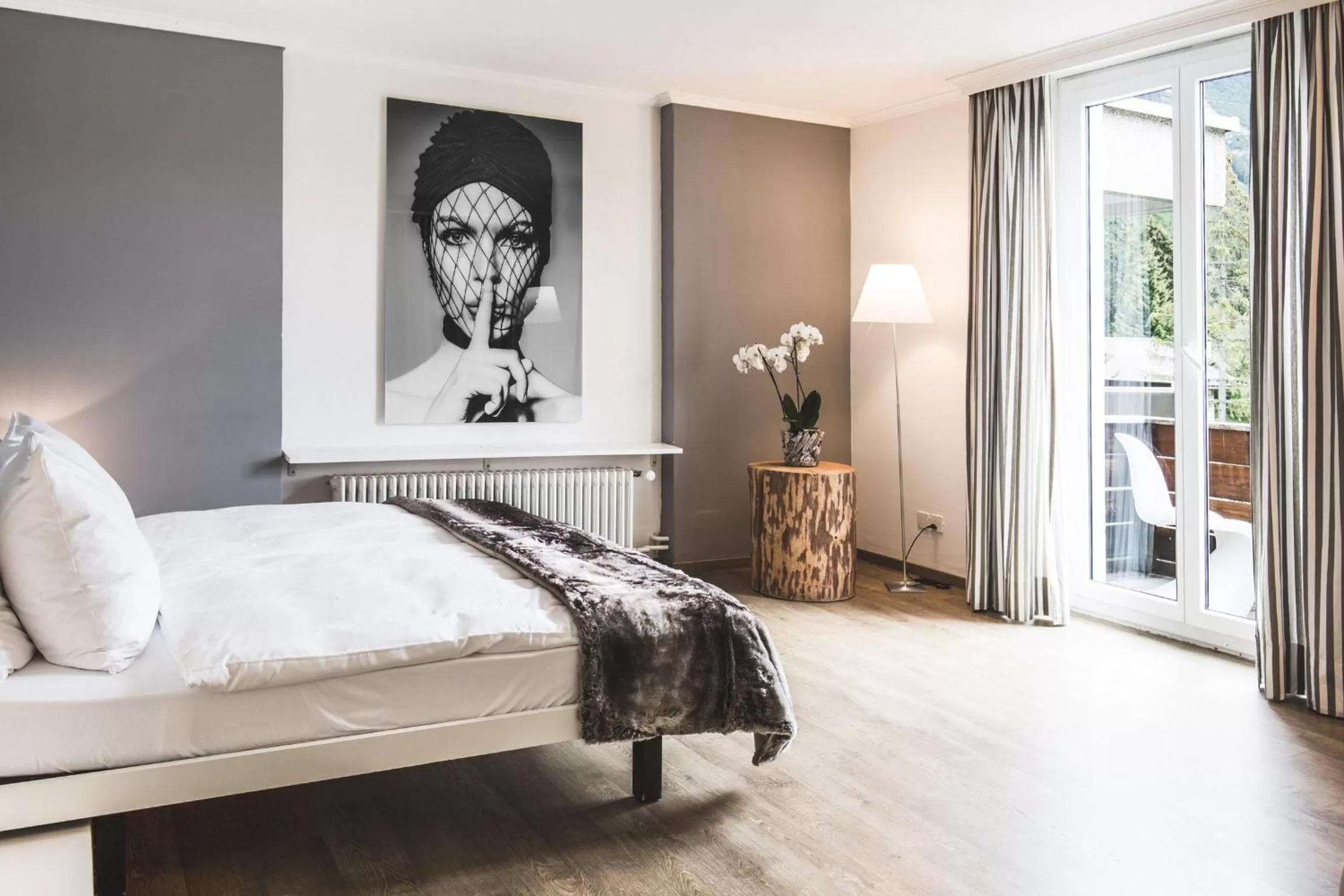 Photo of the whole room, Bed in Kurhaus Lenzerheide