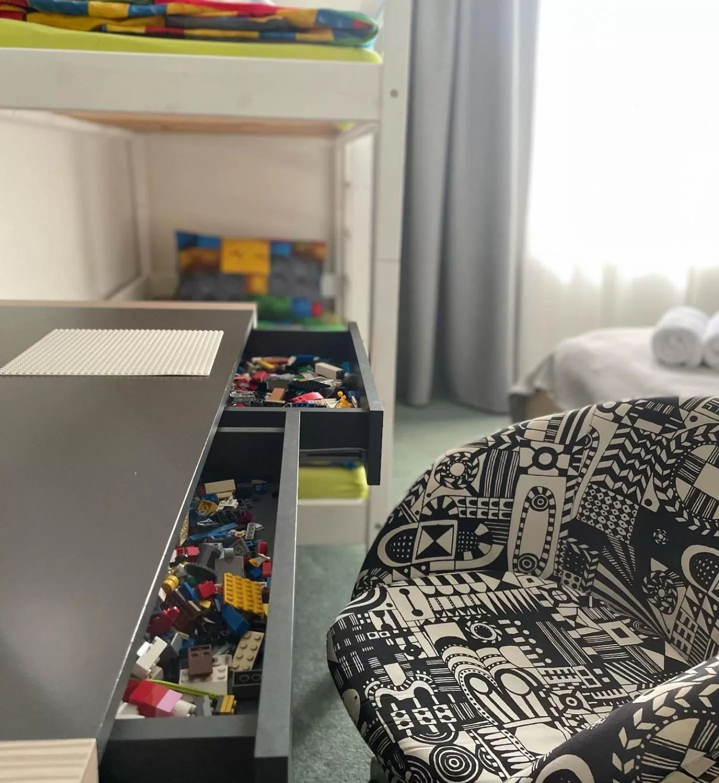 Bed in Hotel a Museum of Bricks