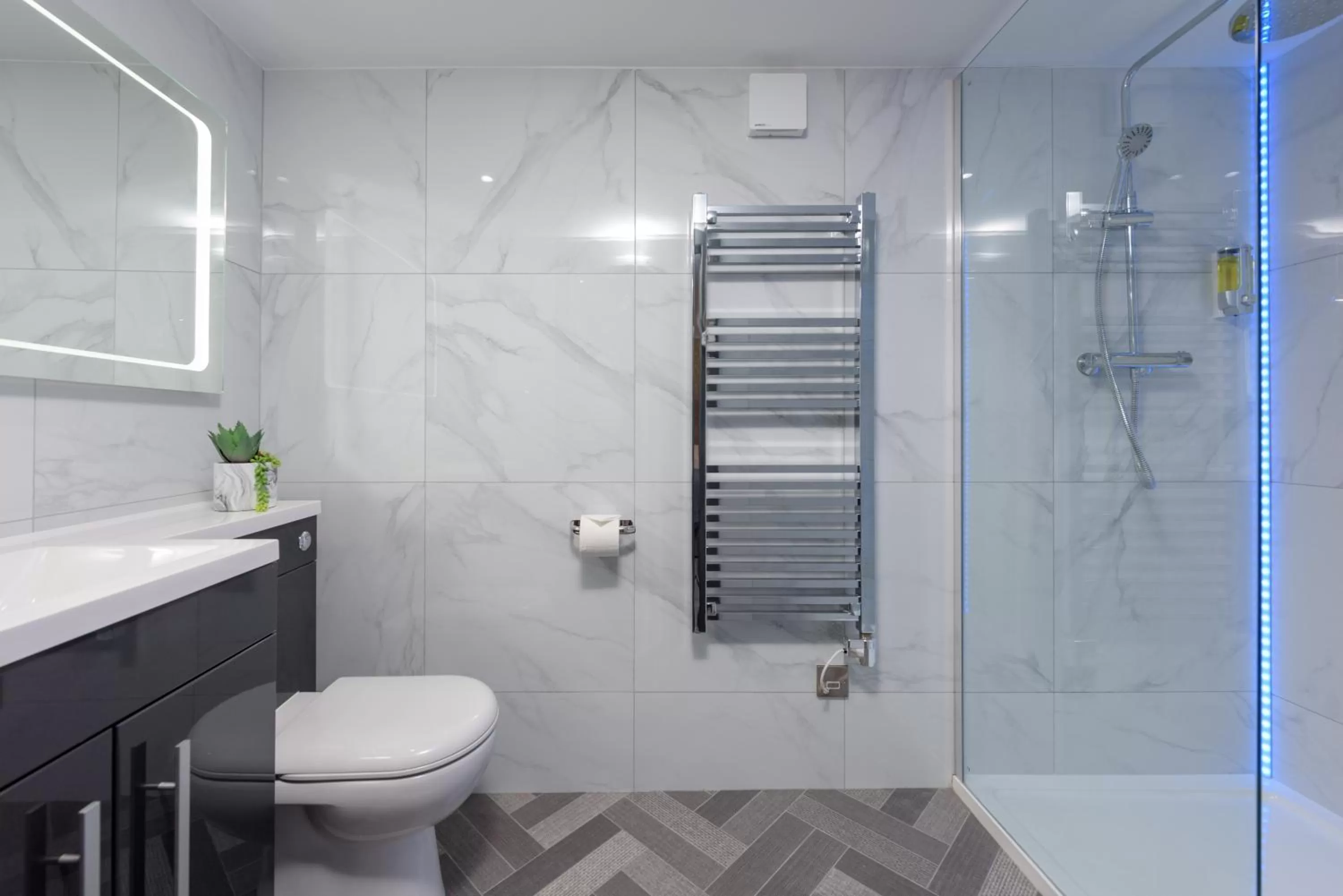 Bathroom in The Stanley Hotel