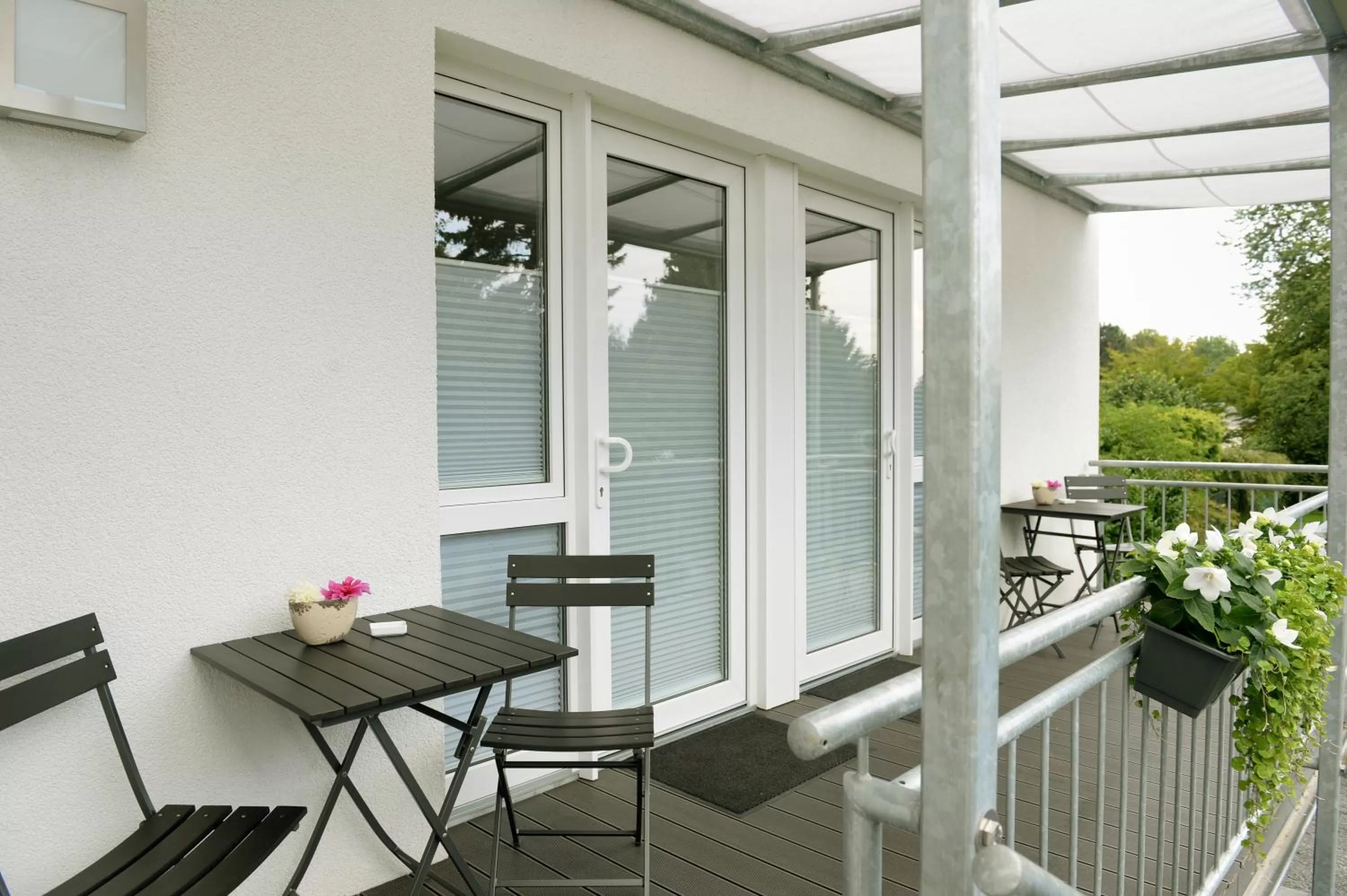Balcony/Terrace in Bed & Breakfast Meerbusch