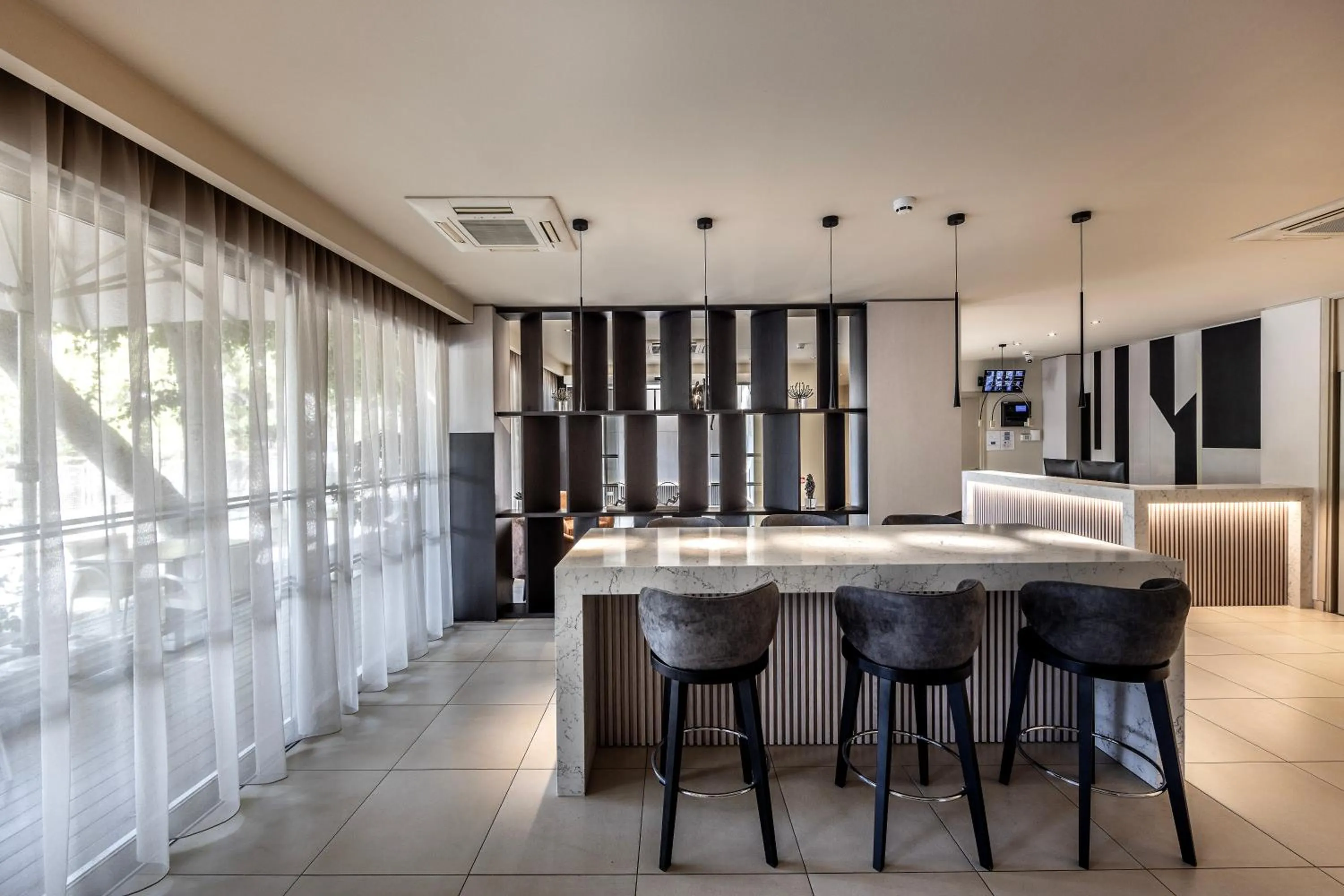 Lobby or reception in Almond Business Hotel