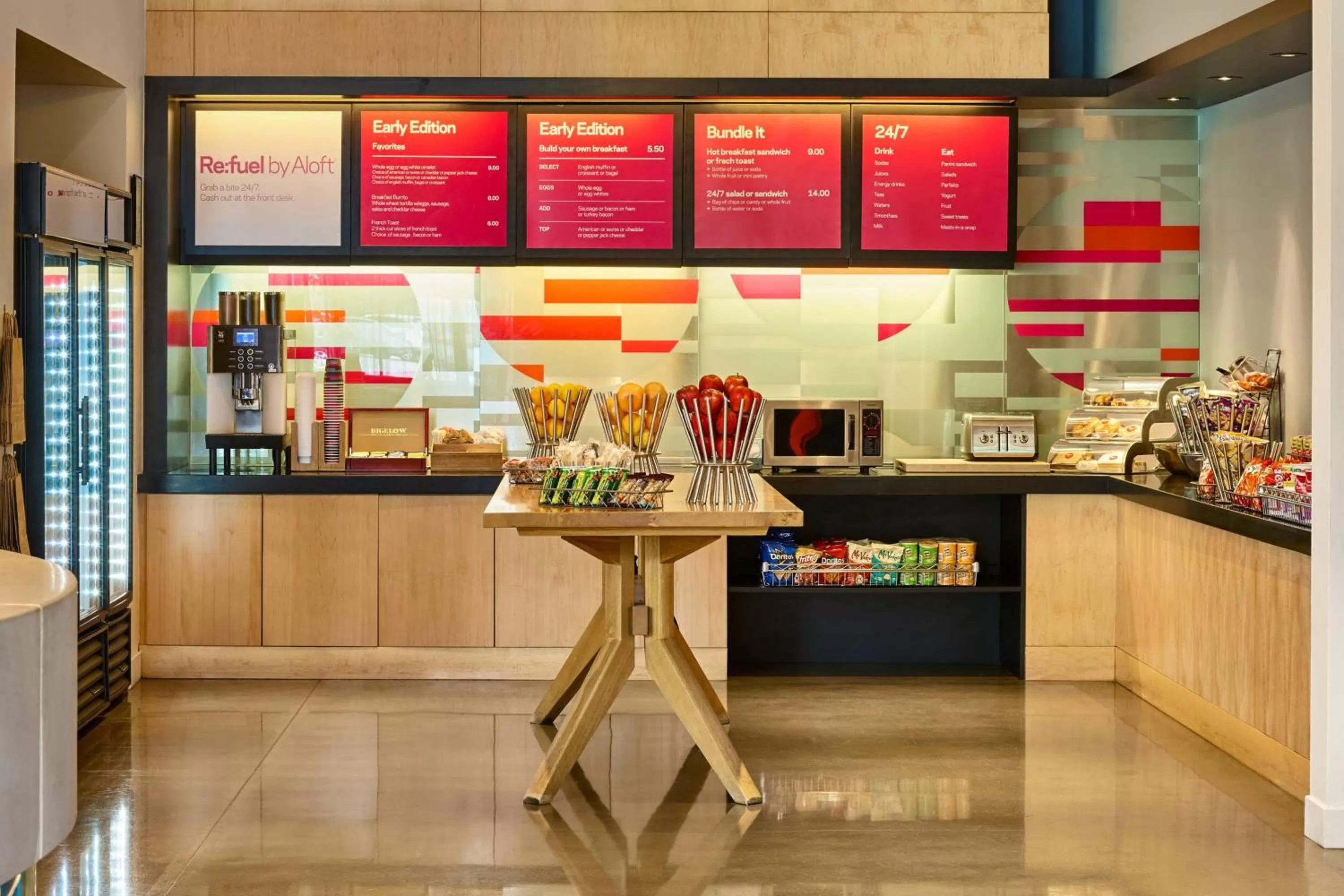 Restaurant/places to eat in Aloft Houston by the Galleria
