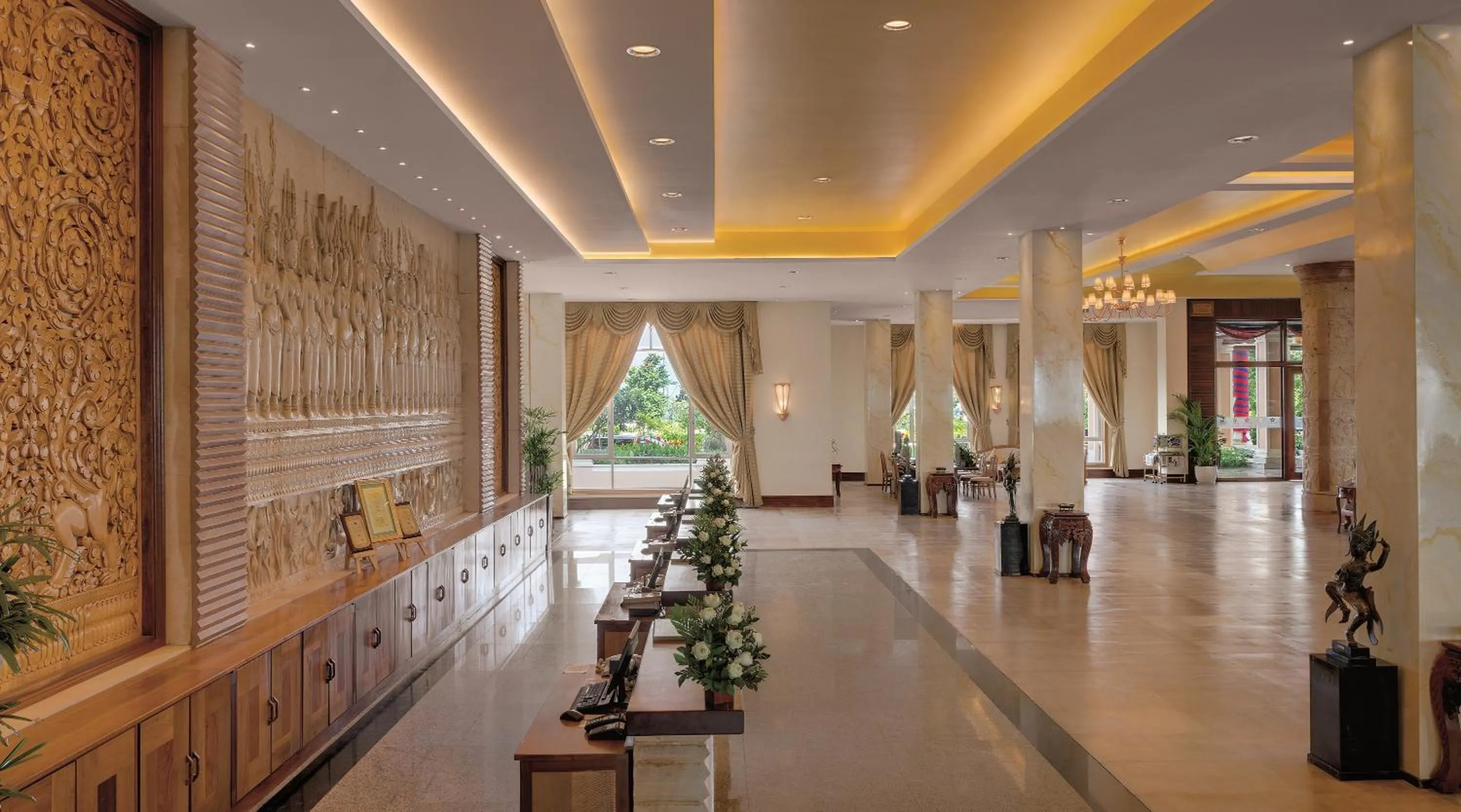 Lobby or reception in Sokha Phnom Penh Residence