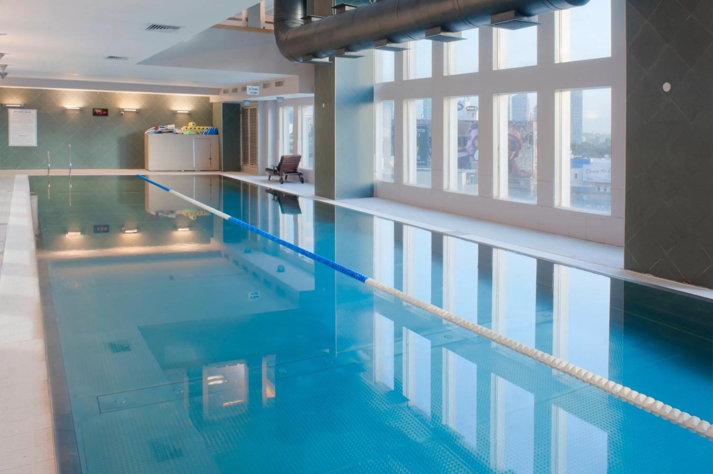 Swimming pool in Crowne Plaza Tel Aviv City Center by IHG