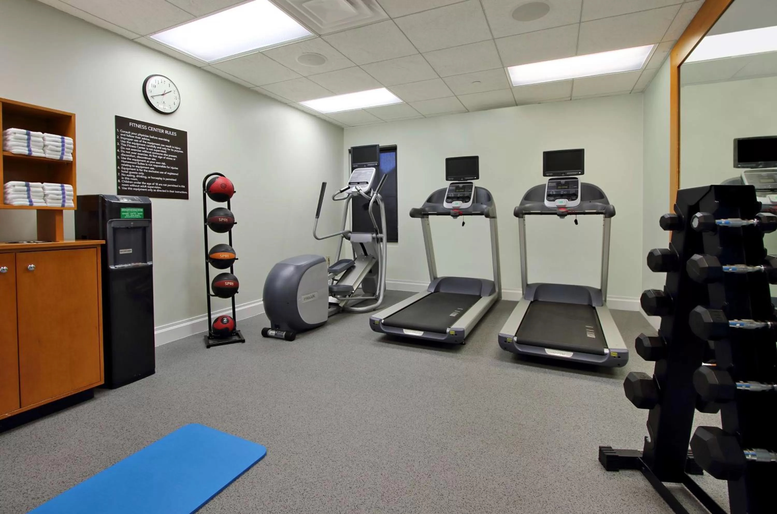 Fitness centre/facilities in Homewood Suites by Hilton Miami - Airport West