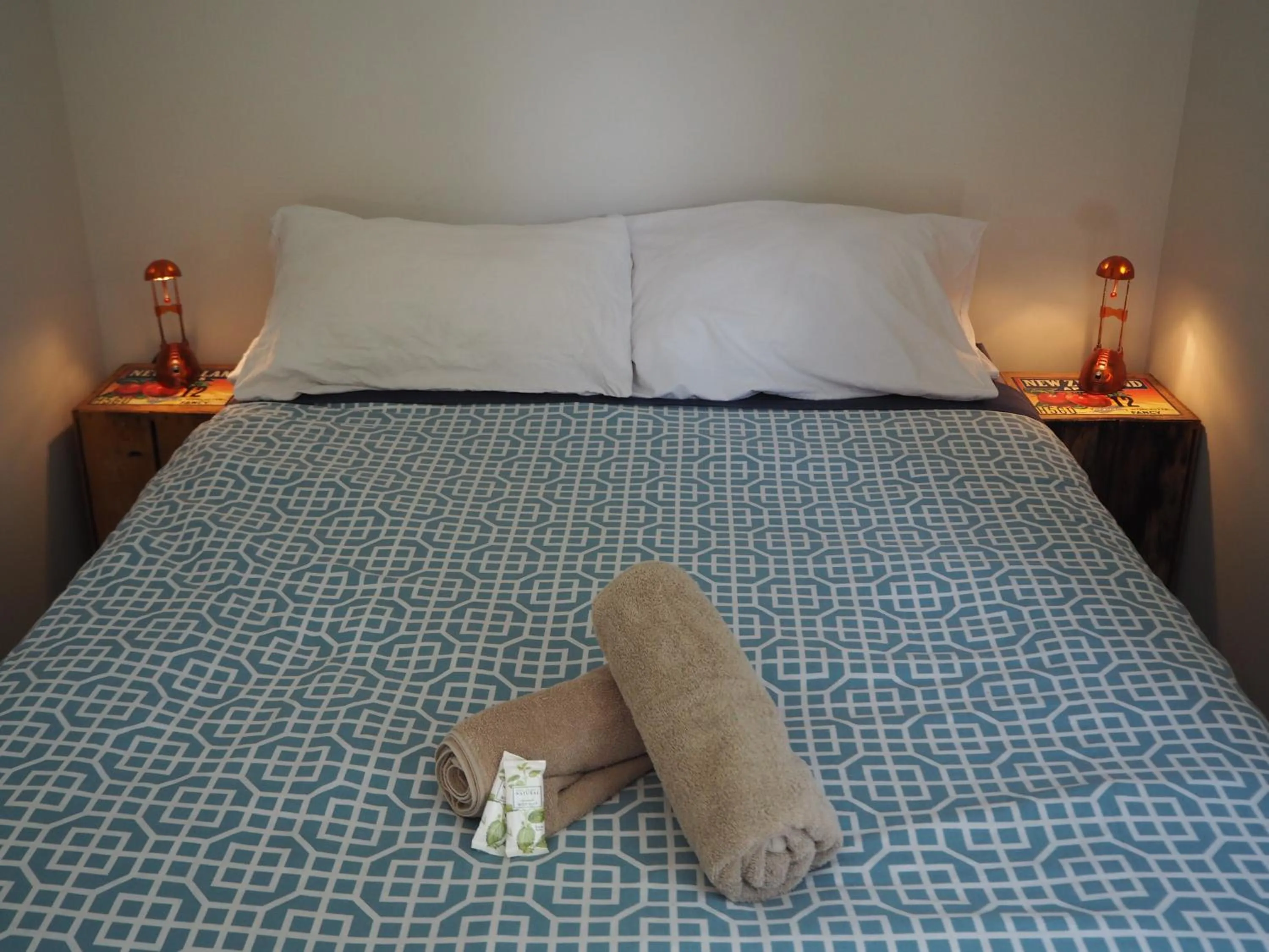 Bed in Tasman Bay Backpackers