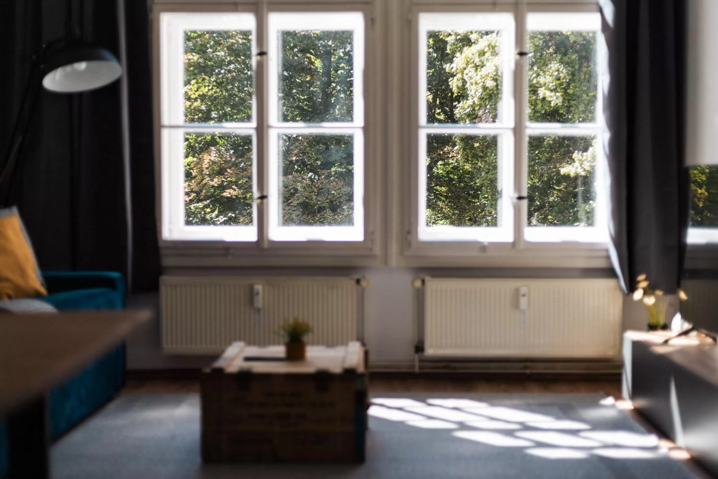 Living room in Apartments an der Oper - Innenstadt - Zentral - Küche - Wifi - Powered by Ko-Living