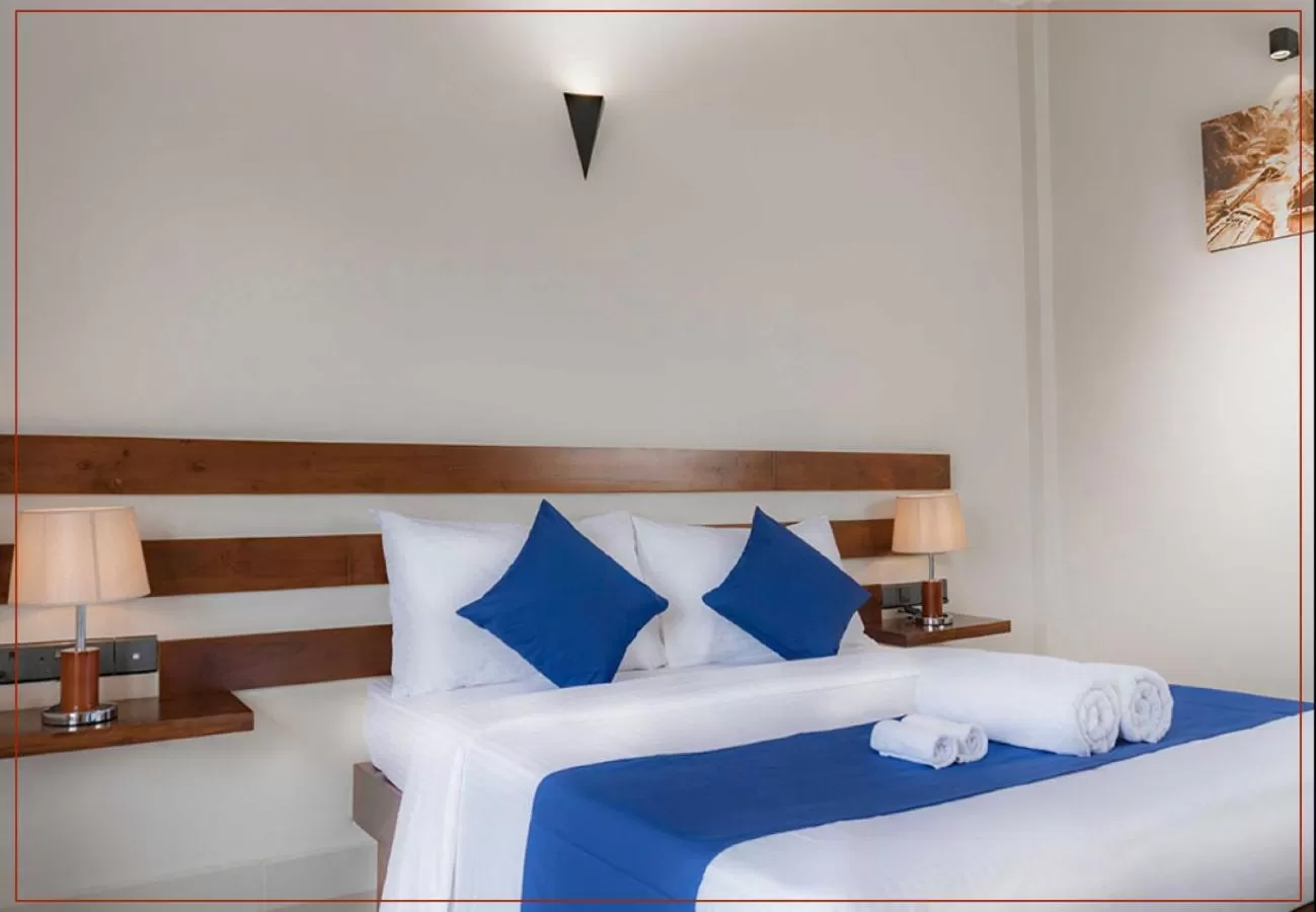 Bed in Hive 68 Hotel and Resorts - Negombo