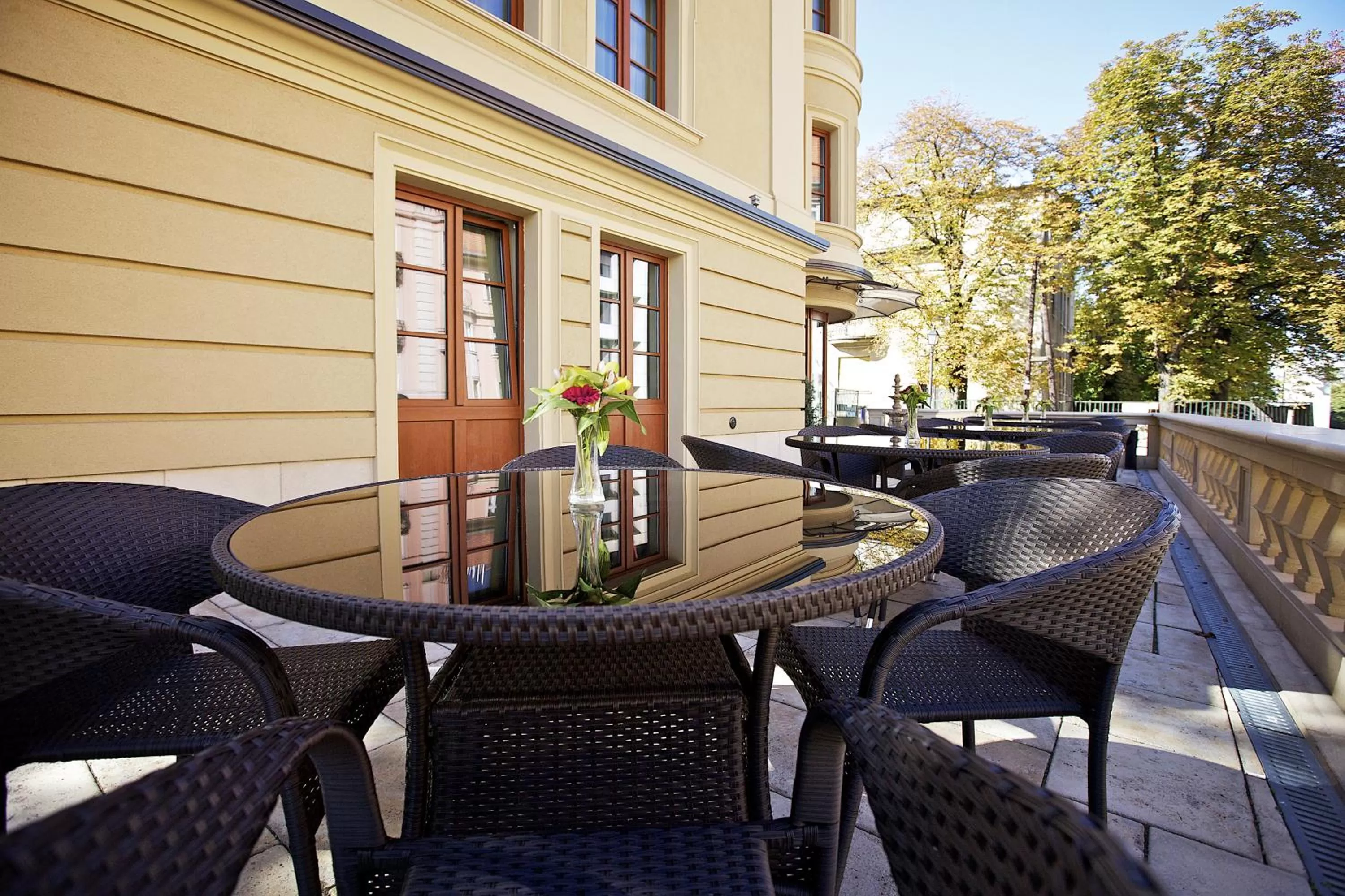 Balcony/Terrace in Gold Hotel Budapest