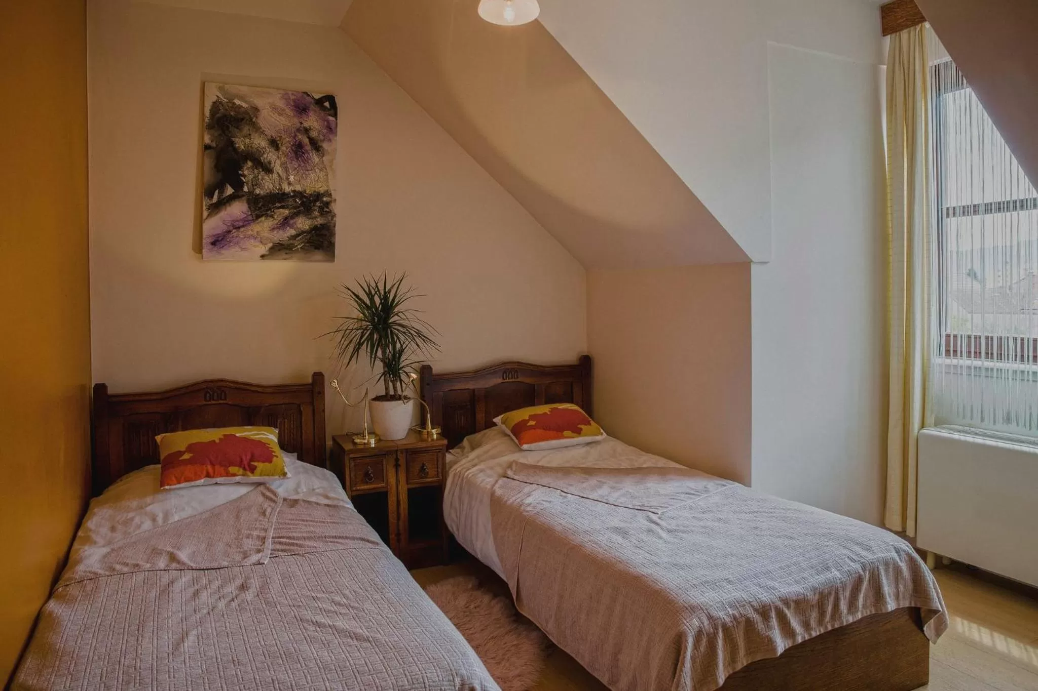 Bed in Splavar Rooms