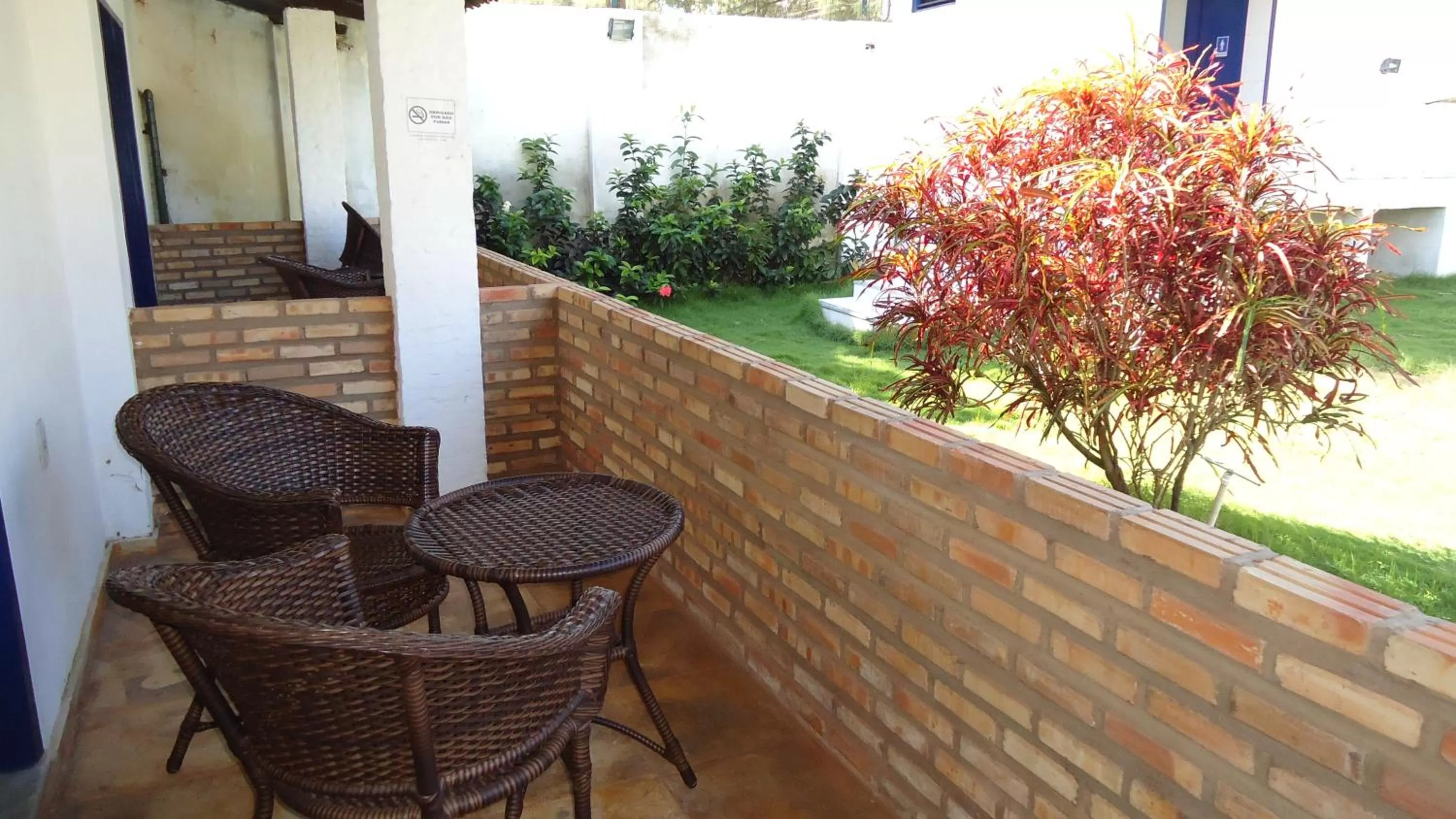 Patio in Hotel Praia do Futuro