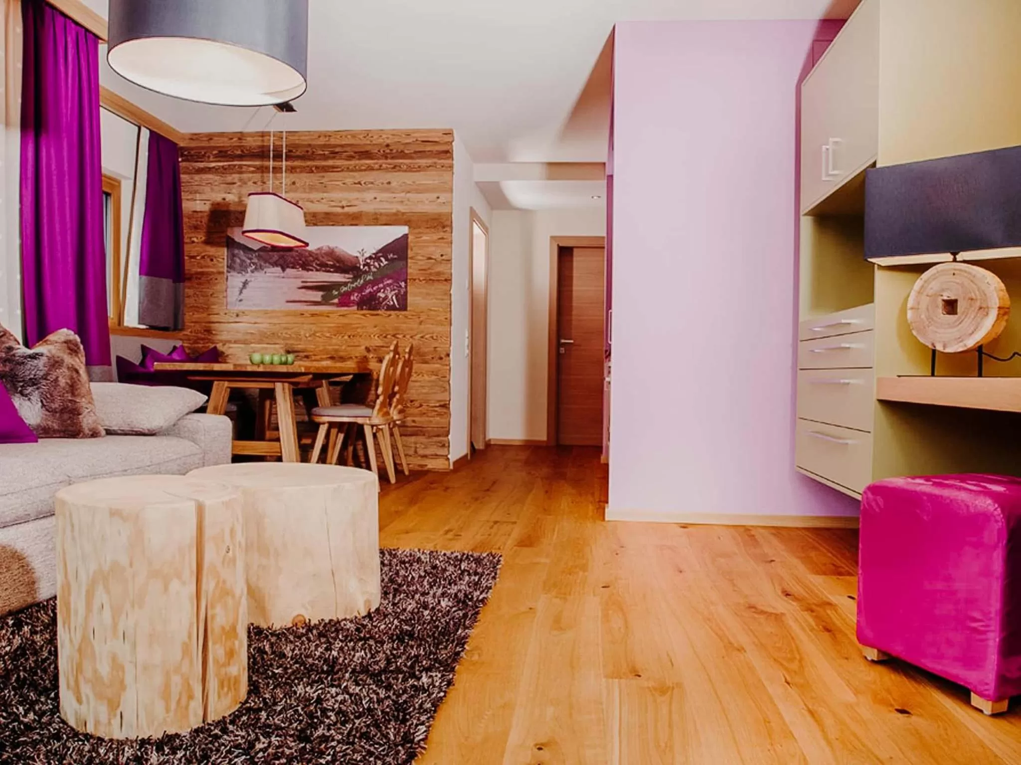 Living room in Sendlhofer's