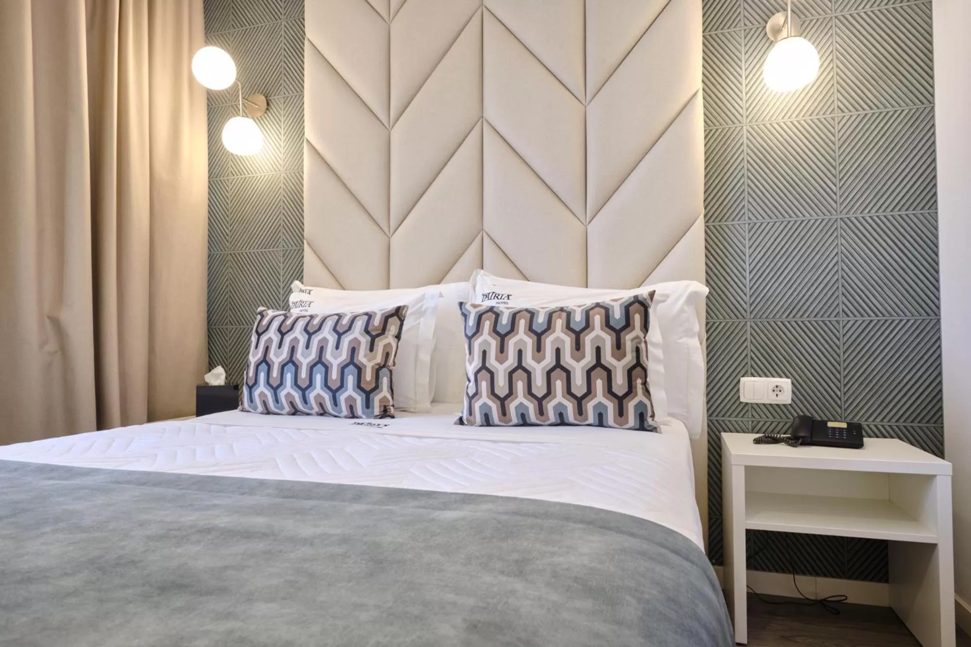 Bedroom, Bed in Patria Hotel