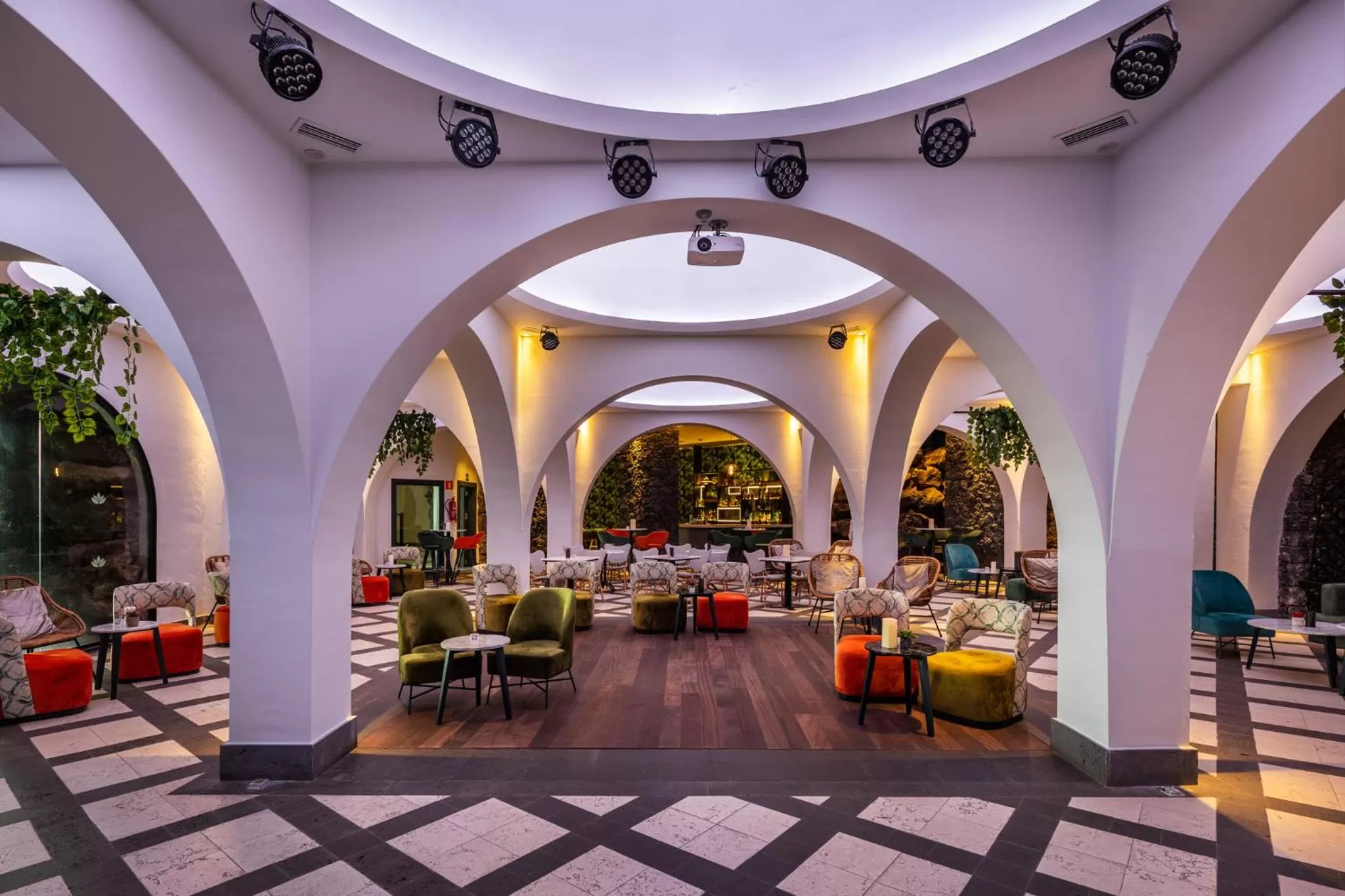 Lounge or bar in Hotel LIVVO Volcán Lanzarote