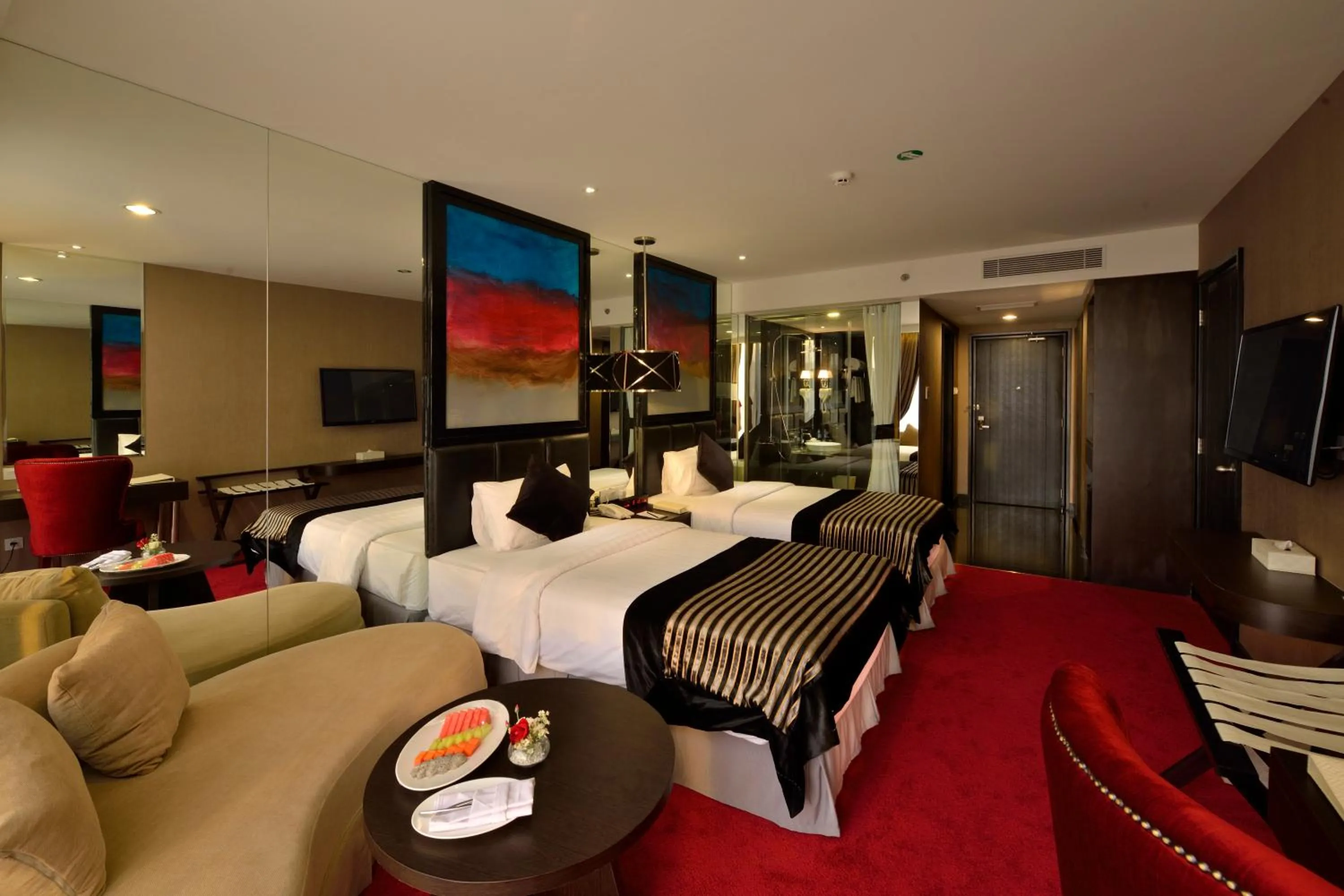 Bedroom, Bed in Amaroossa Cosmo Jakarta