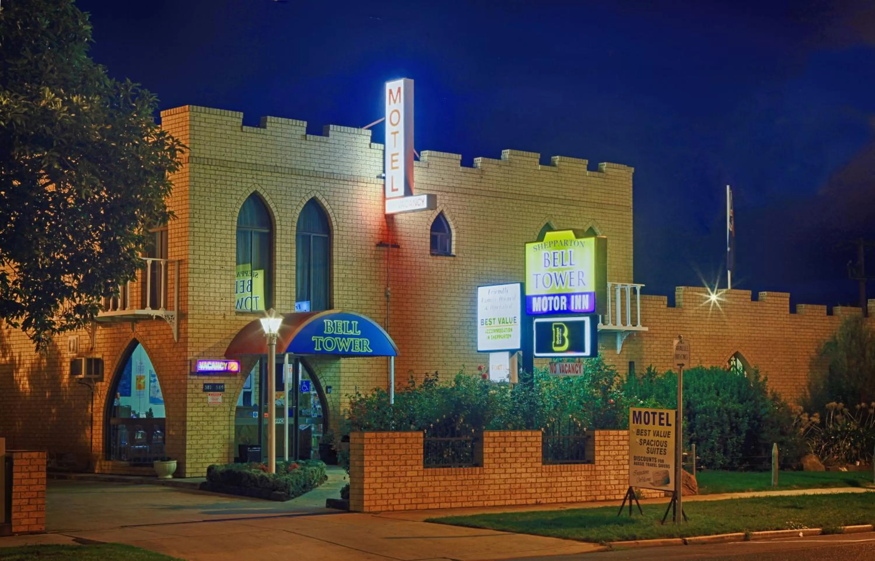 Property building in Belltower Motor Inn