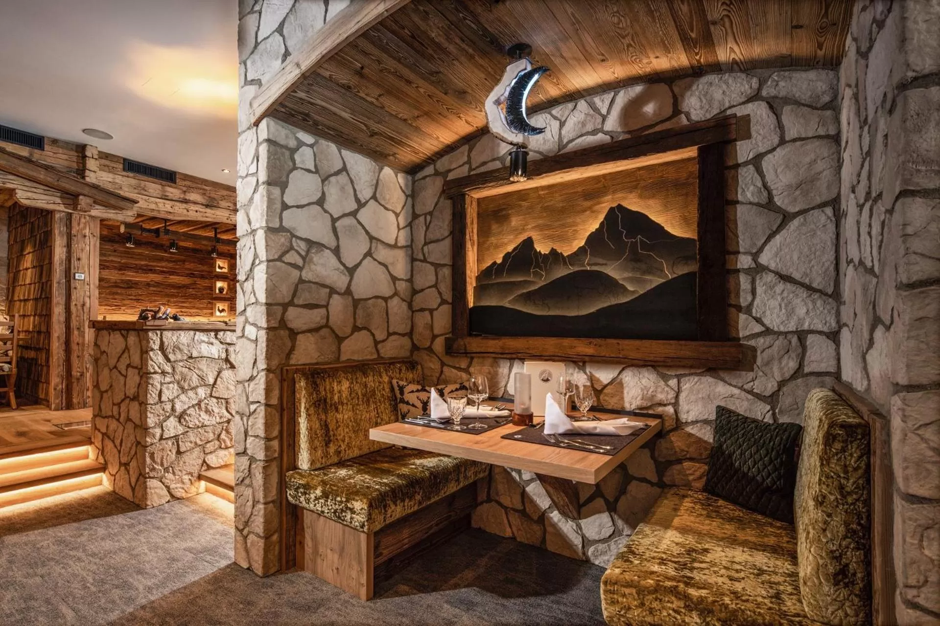 Restaurant/places to eat in Alm- & Wellnesshotel Alpenhof