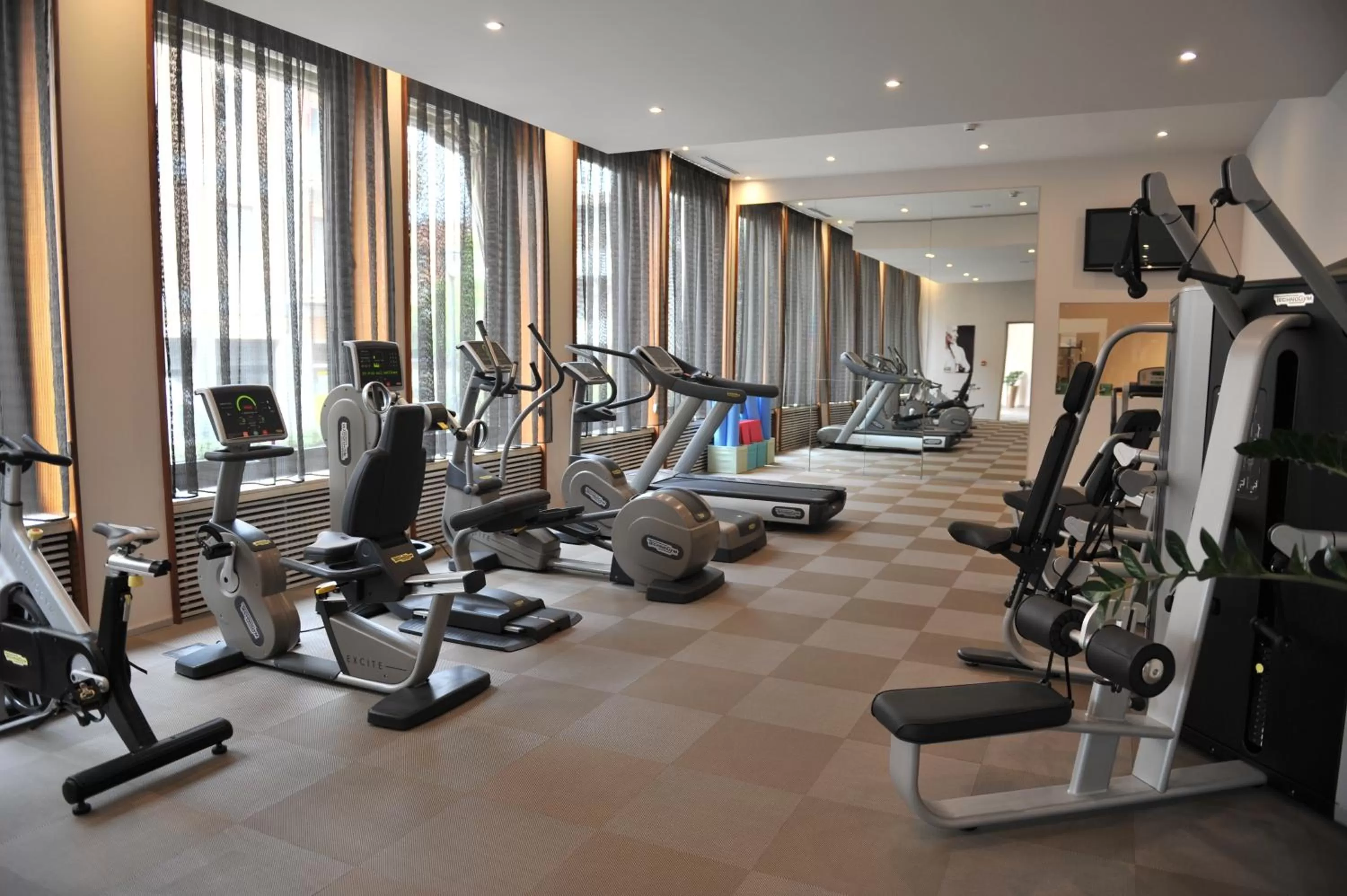 Fitness centre/facilities in Hotel Casali