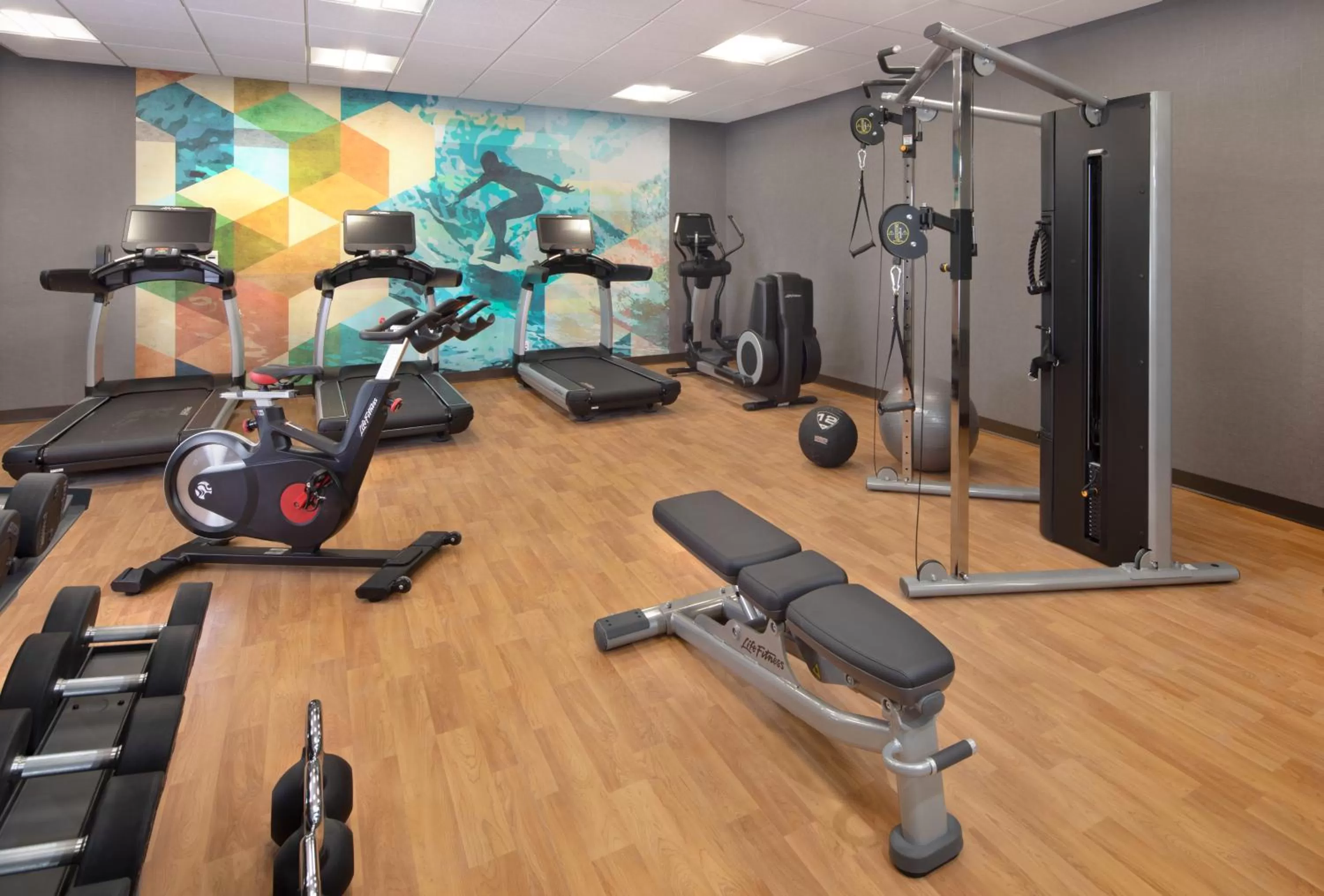 Fitness centre/facilities in Hyatt House Lewes Rehoboth Beach