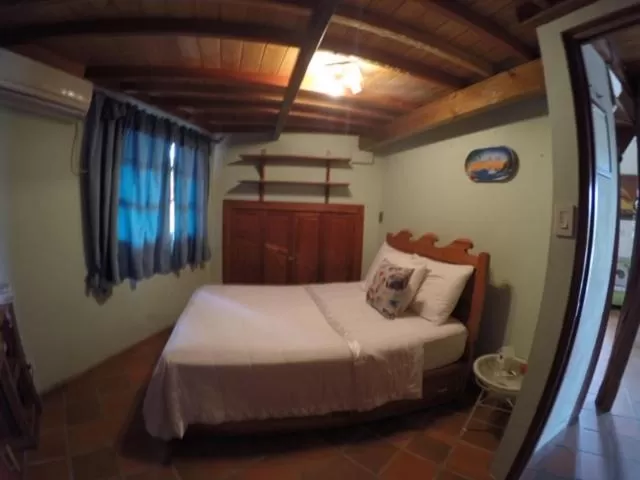 Bed in Cabañas La Casa de Pucha