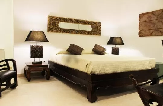 Bedroom, Bed in L'Etoile