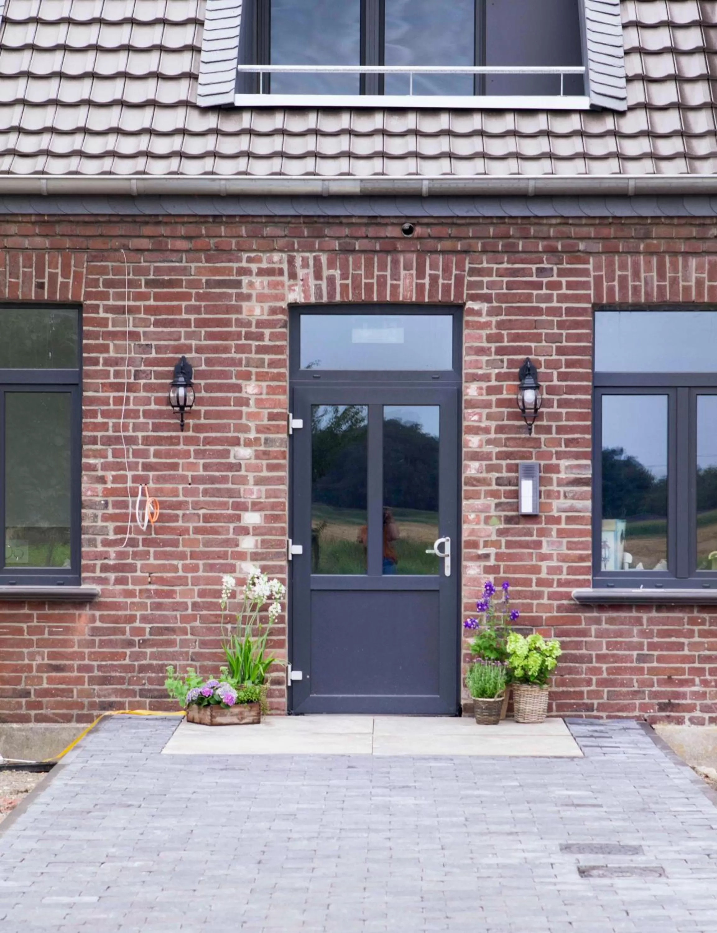 Facade/entrance in Landapartments Smitmans