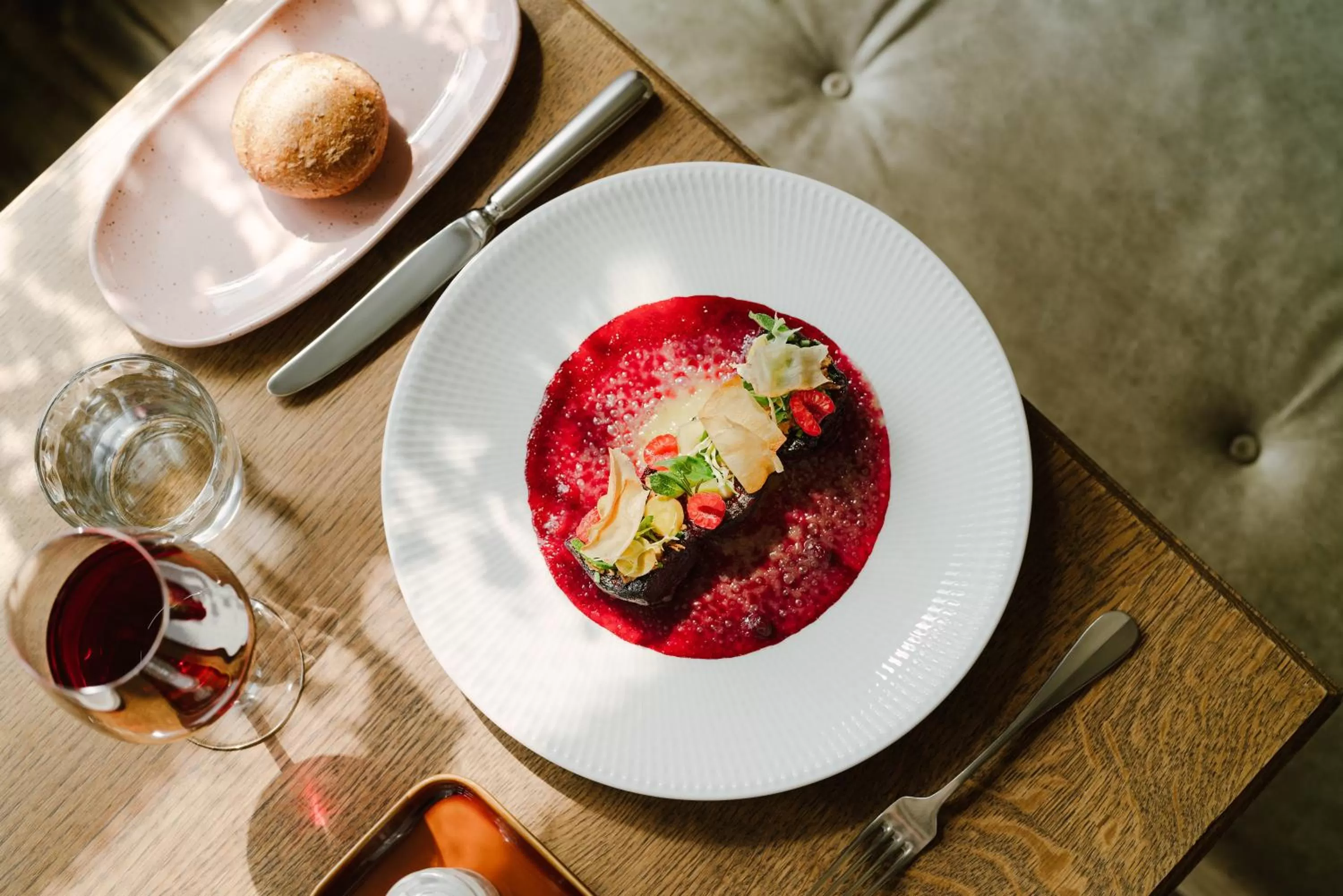 Restaurant/places to eat in Boutique & Art Hotel Helvetia