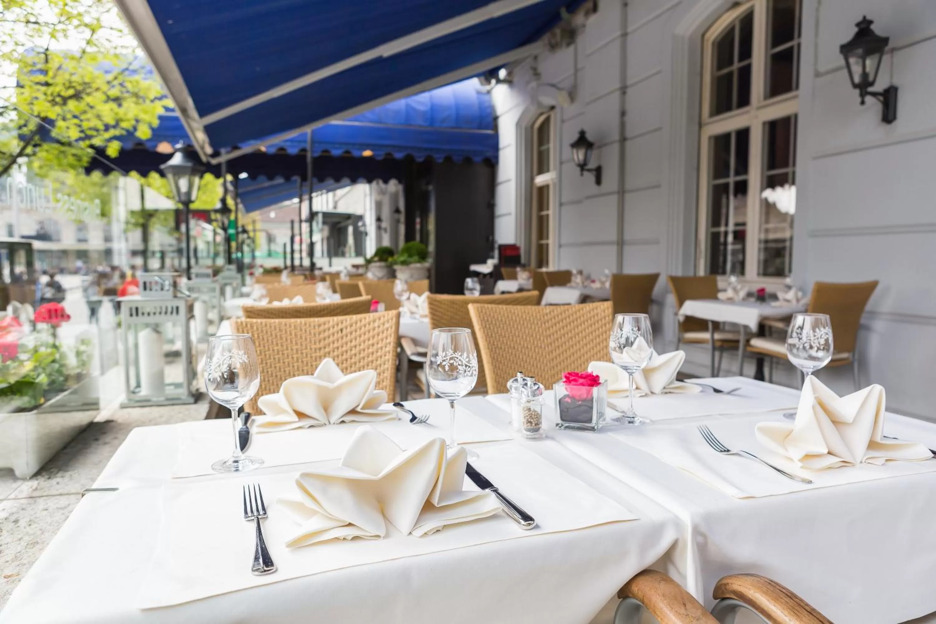Balcony/Terrace in Hotel City Inn Basel