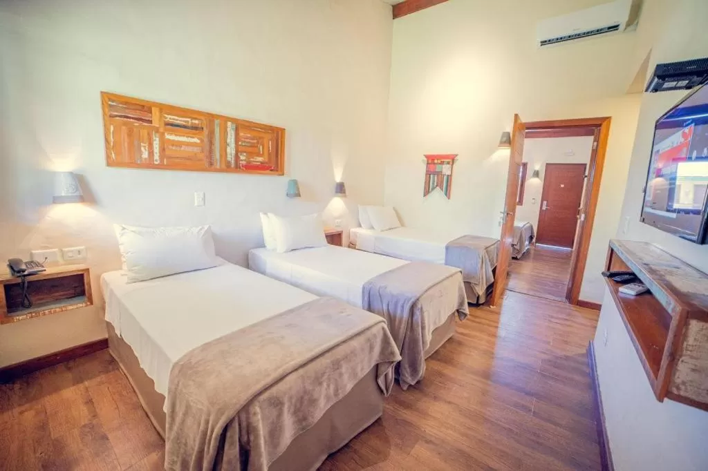 Bed in Bonito Ecotel