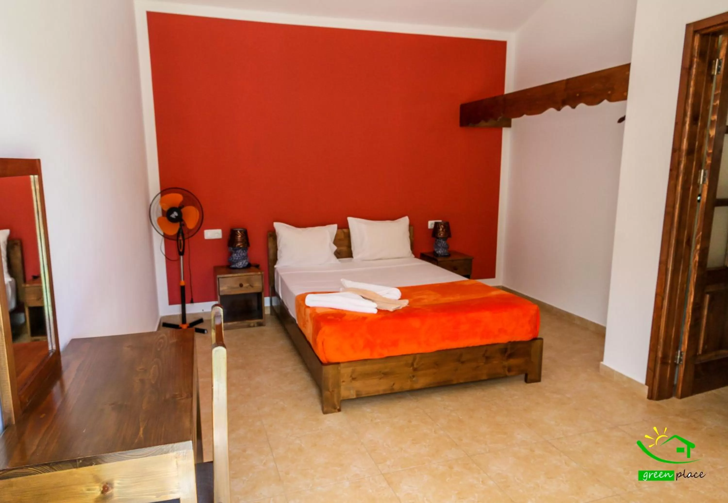 Bed in Pousada Green Place