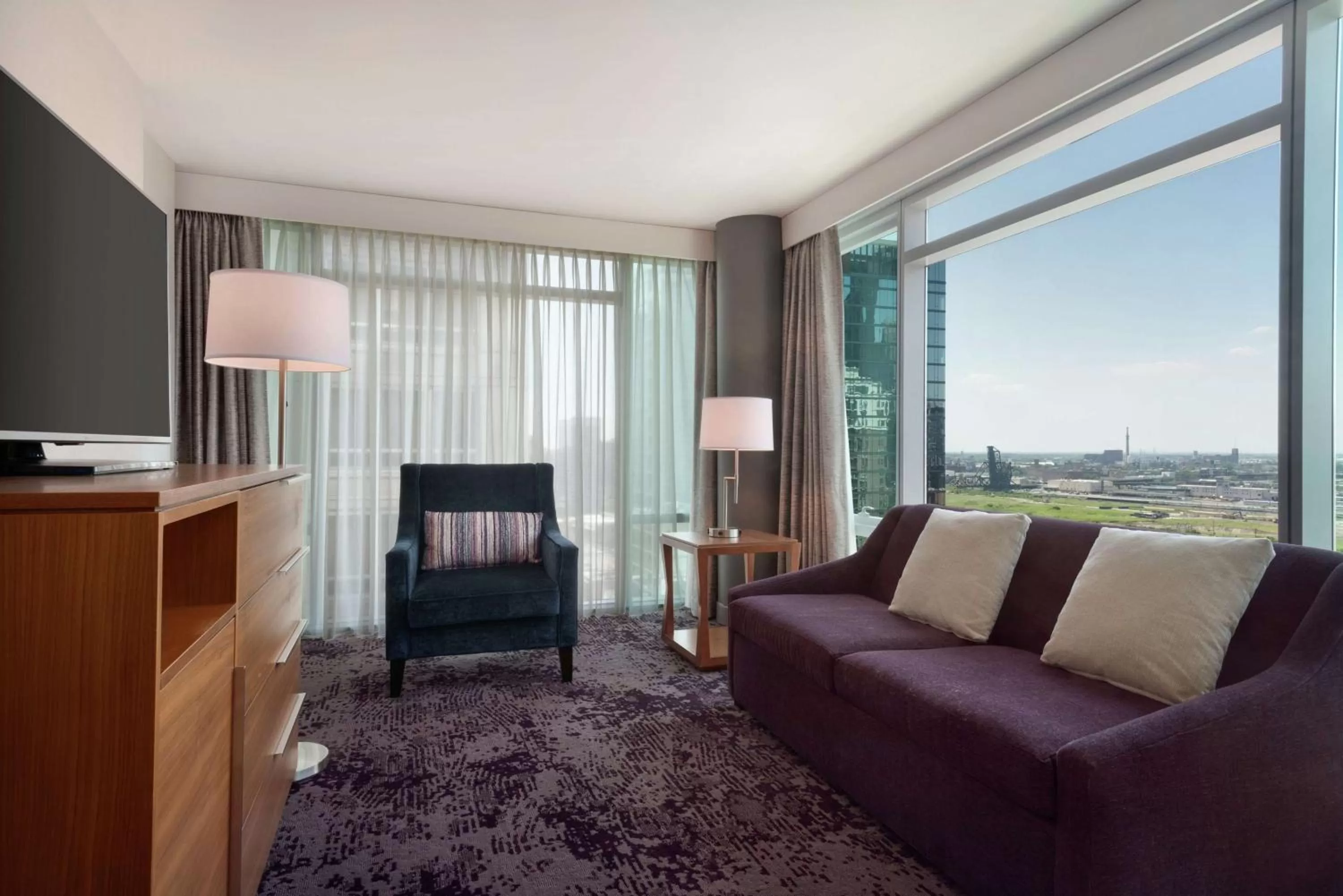 Living room in Homewood Suites By Hilton Chicago Downtown South Loop