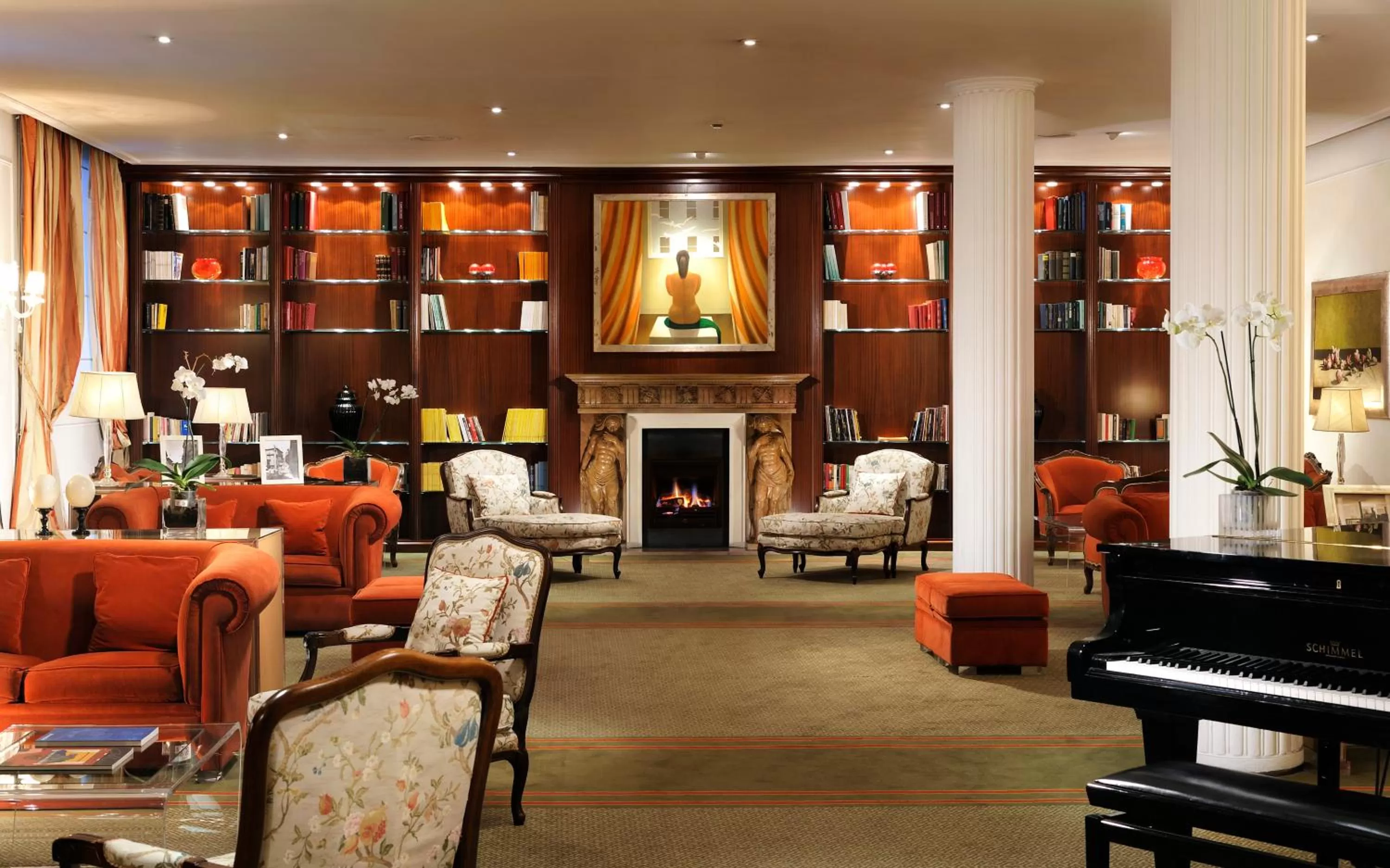 Lobby or reception in Hotel De La Ville