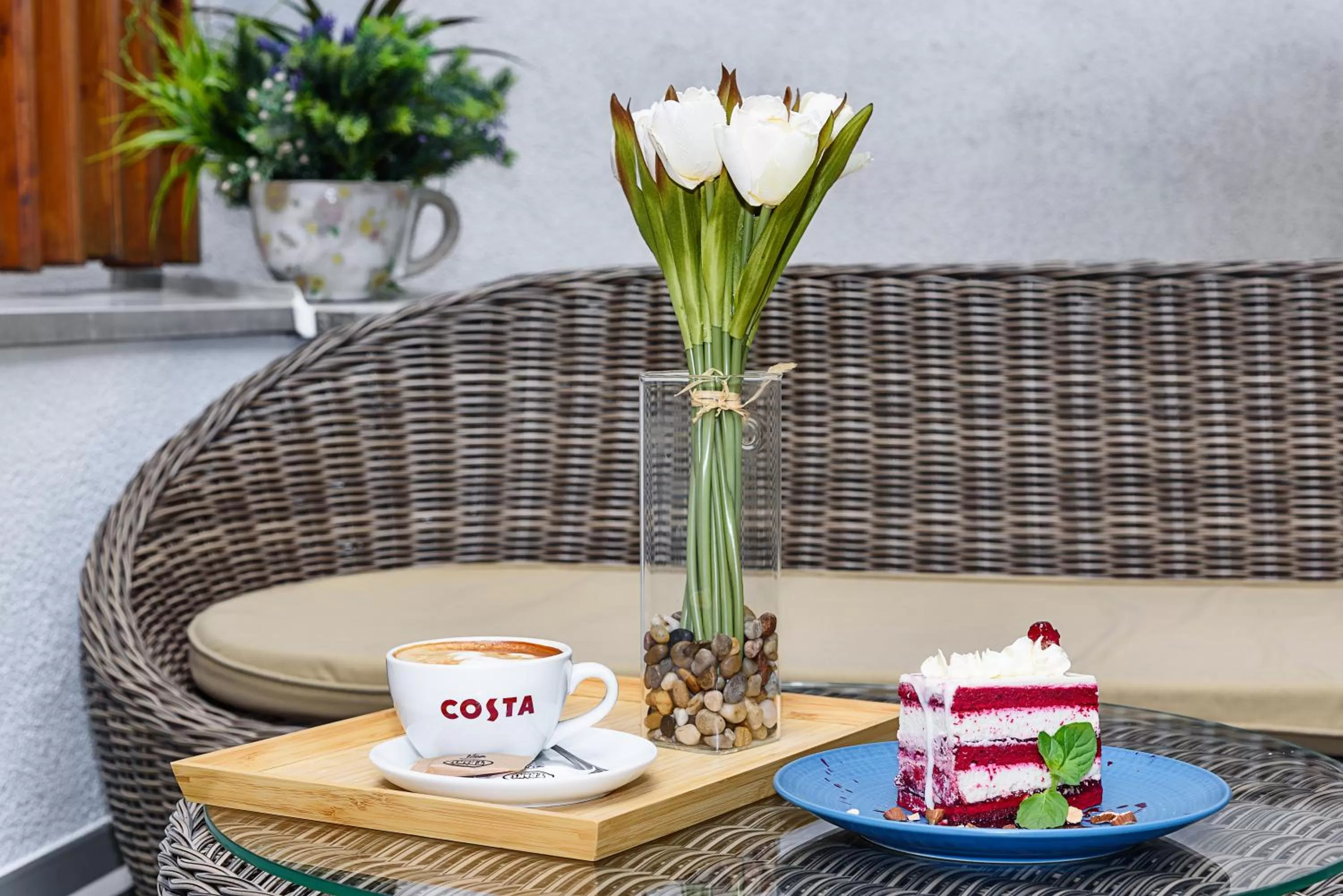 Balcony/Terrace in Belgrade Inn Garni Hotel