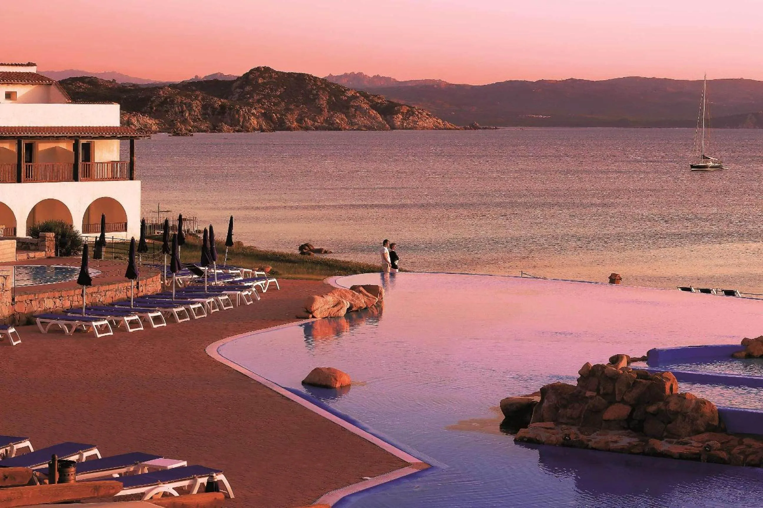 Area and facilities in COLONNA GRAND HOTEL CAPO TESTA, a Colonna Luxury Beach Hotel, Santa Teresa Sardegna