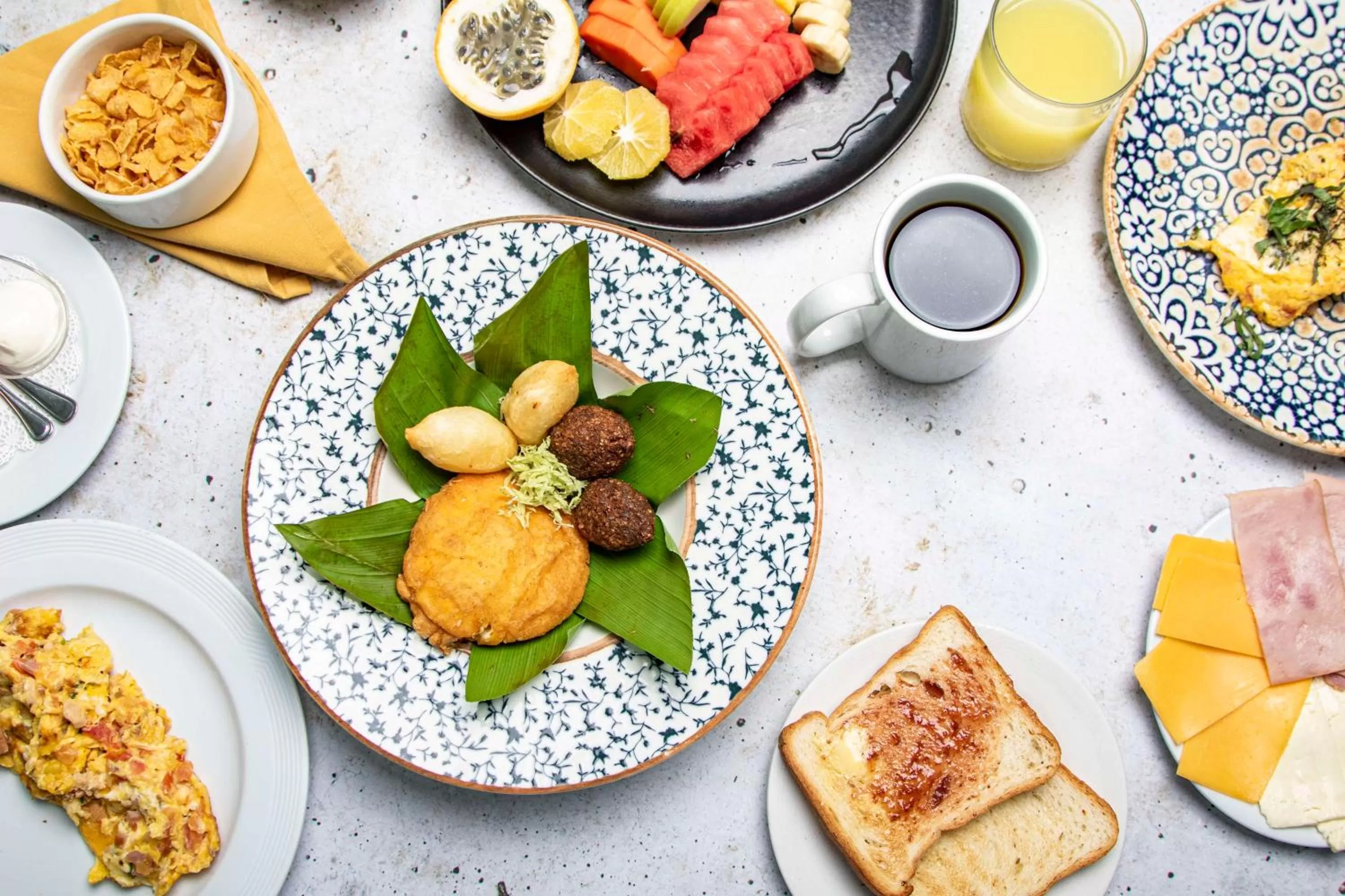 Breakfast in Hilton Cartagena