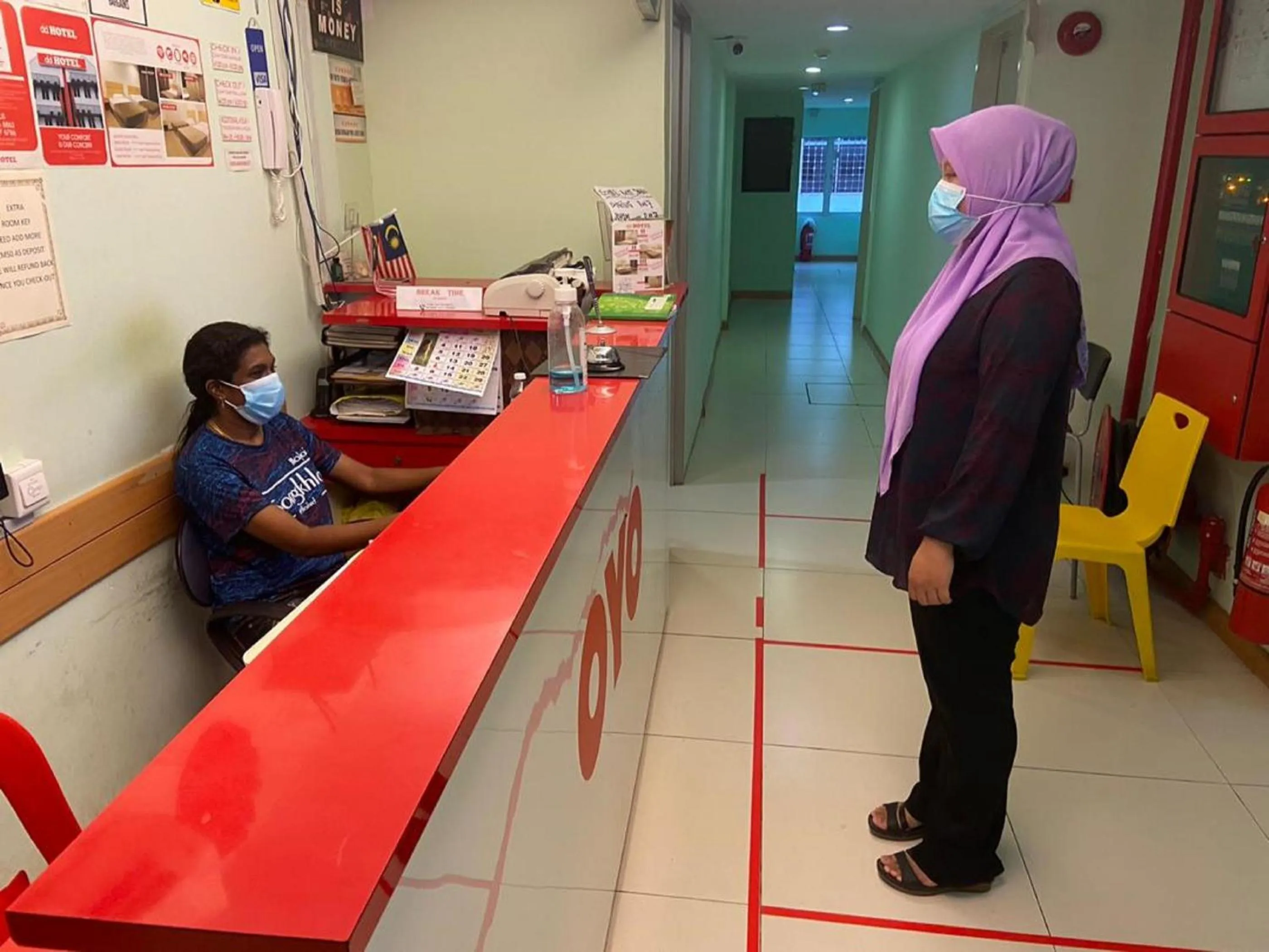 Lobby or reception in Hotel O Shah Alam Near IDCC Convention Centre Formerly DD hotel