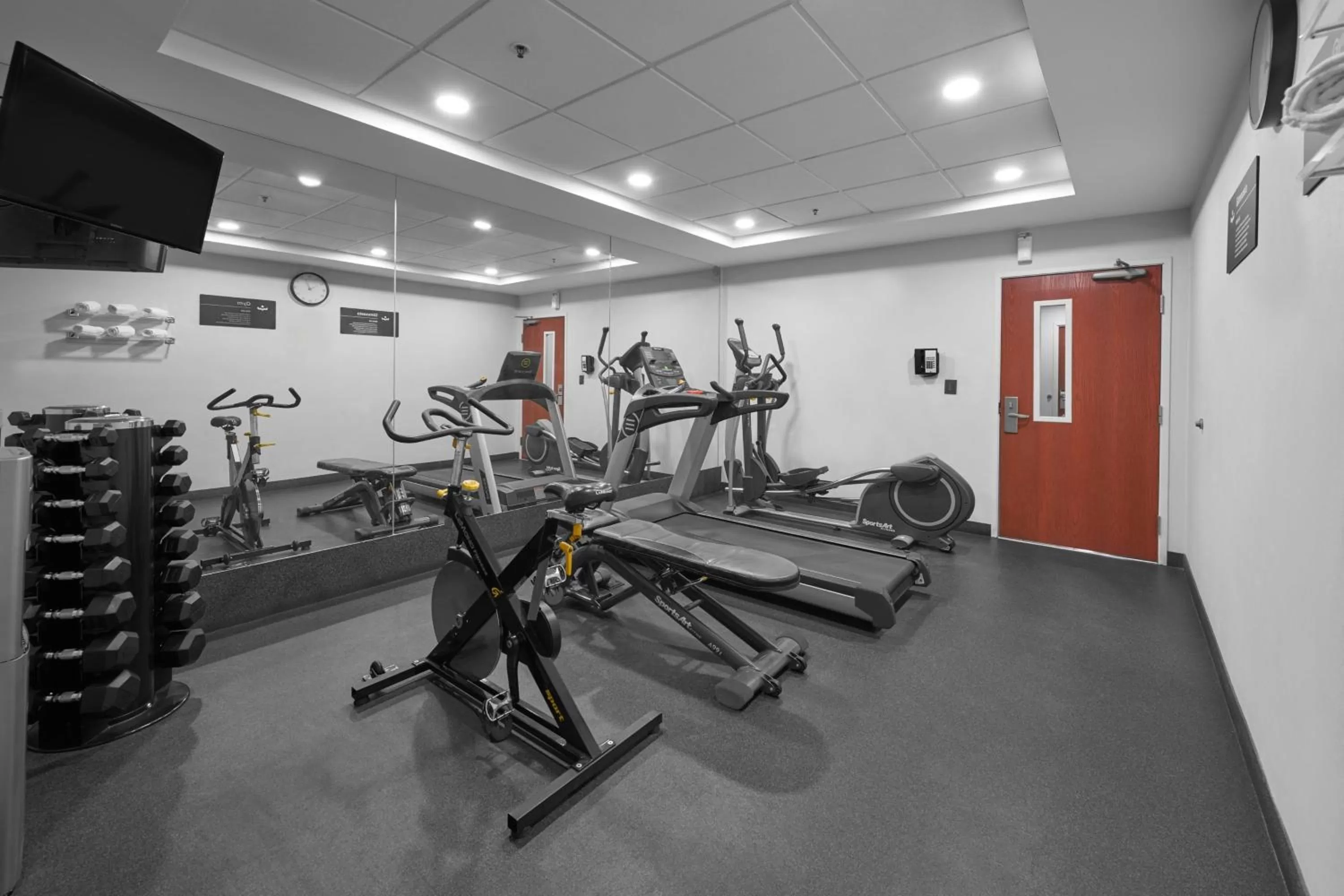 Fitness centre/facilities in City Express by Marriott Ciudad Juárez