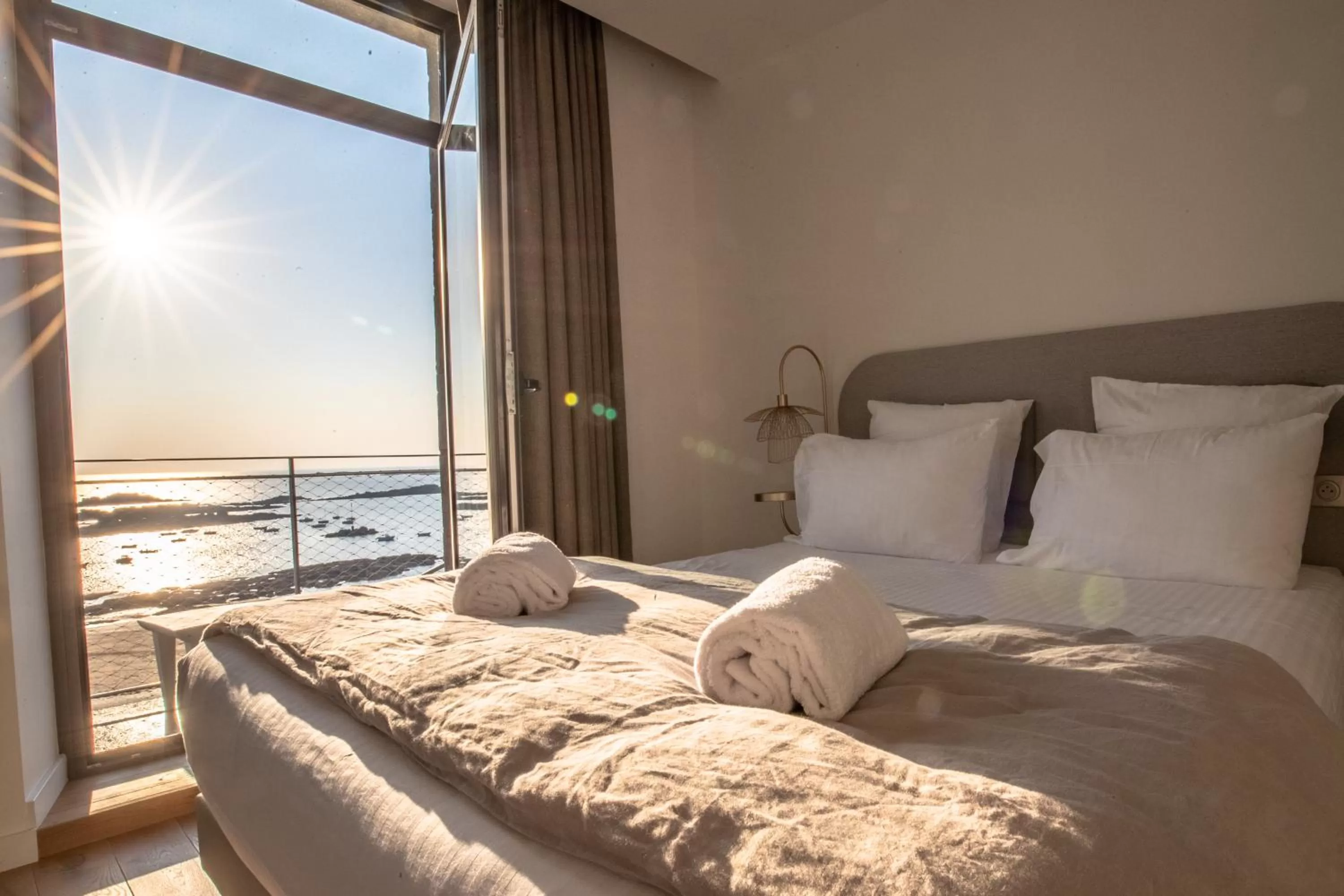 Natural landscape, Bed in Pavillon de la plage