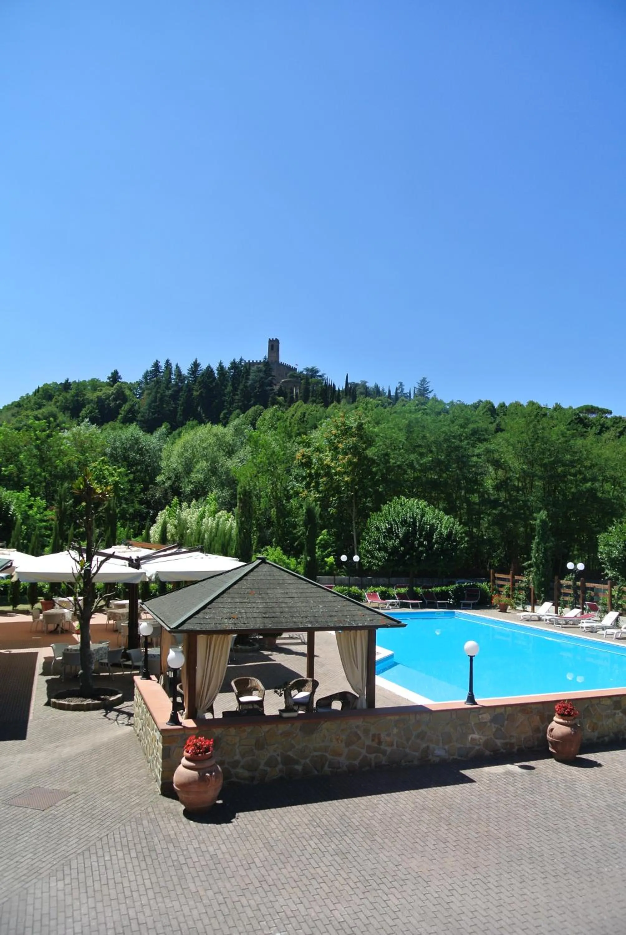 Pool view in Parc Hotel