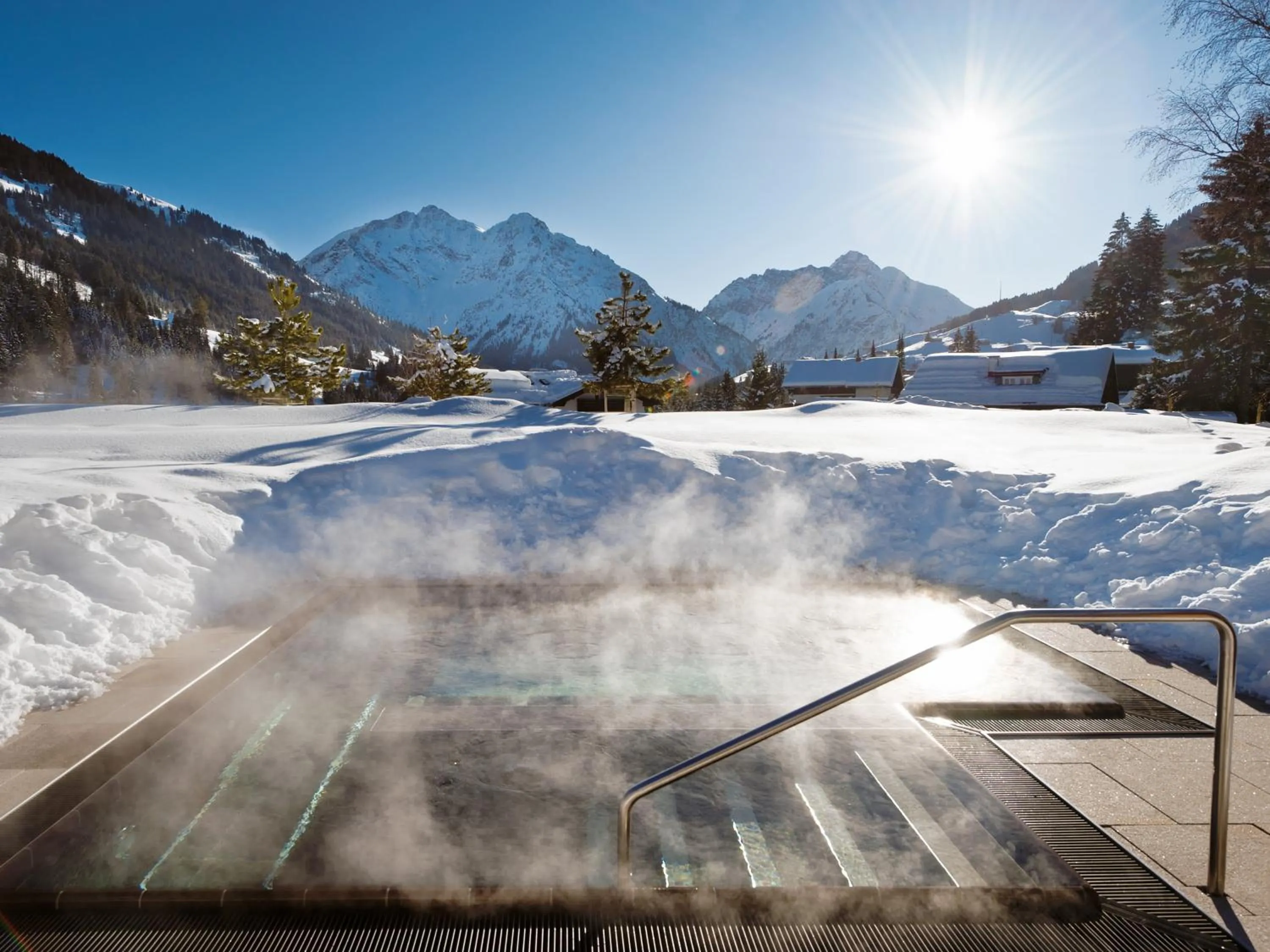 Hot Tub in A-ROSA Ifen Hotel Kleinwalsertal