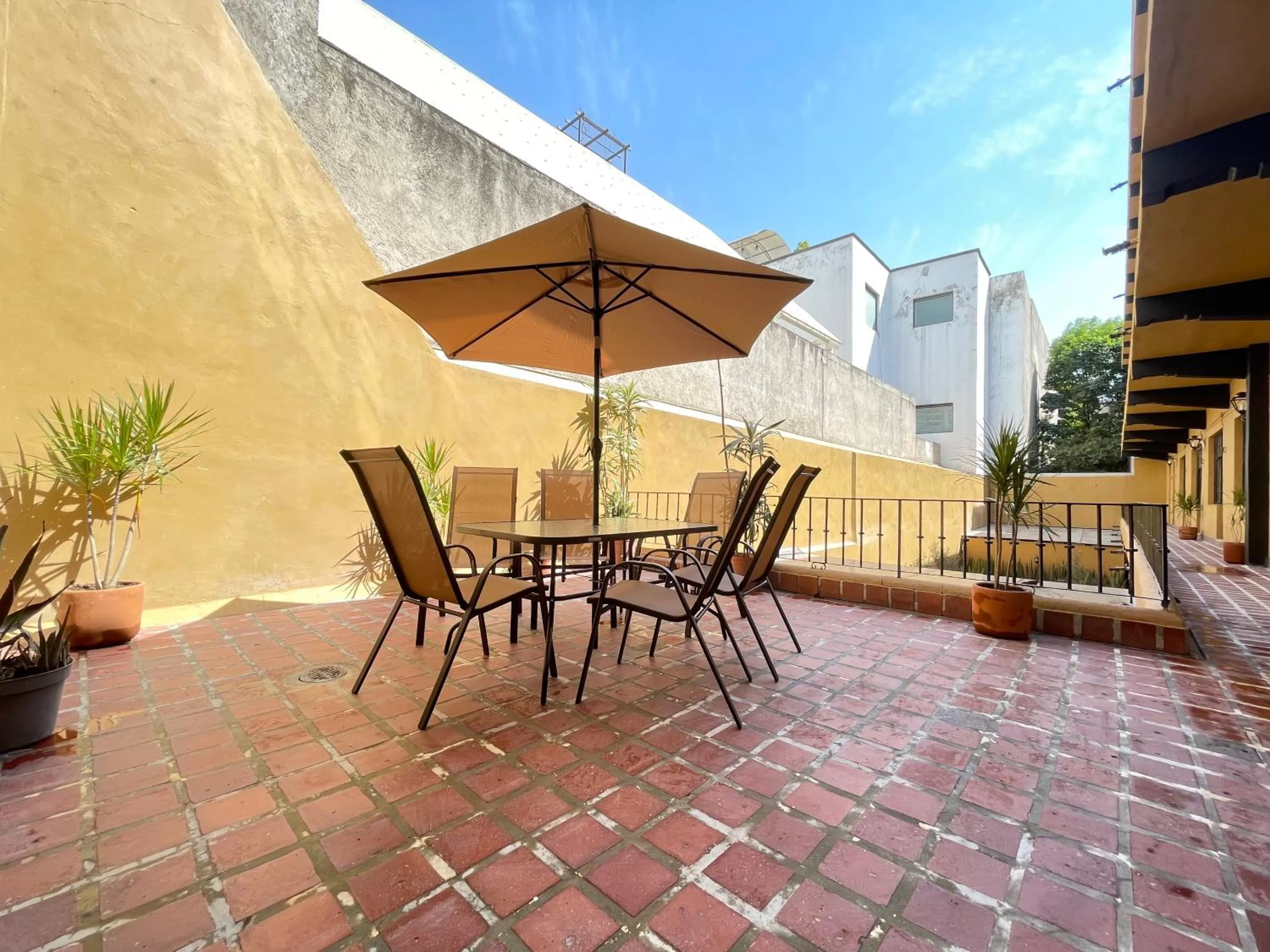Balcony/Terrace in Colmena Hotel CDMX Centro