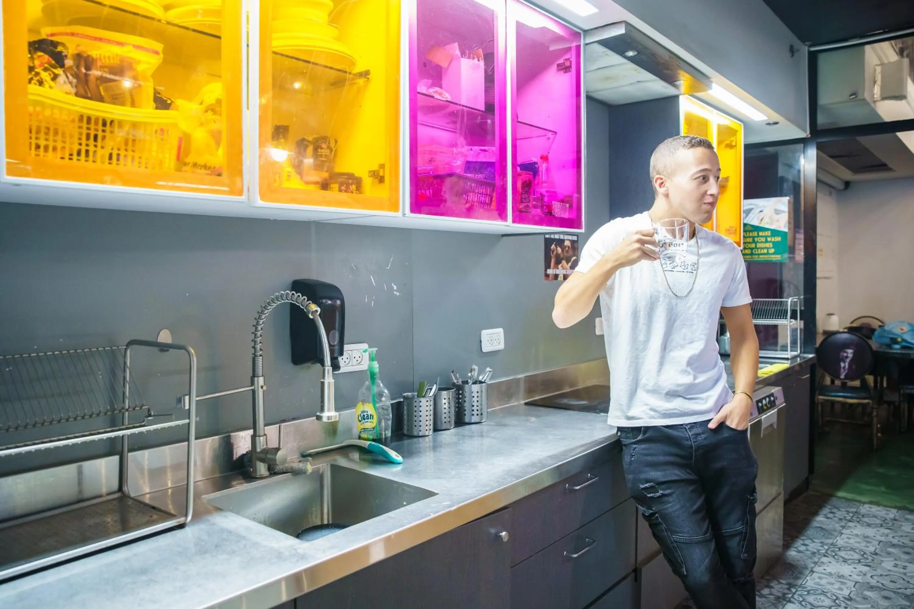 Coffee/tea facilities in Cinema Hostel Jerusalem