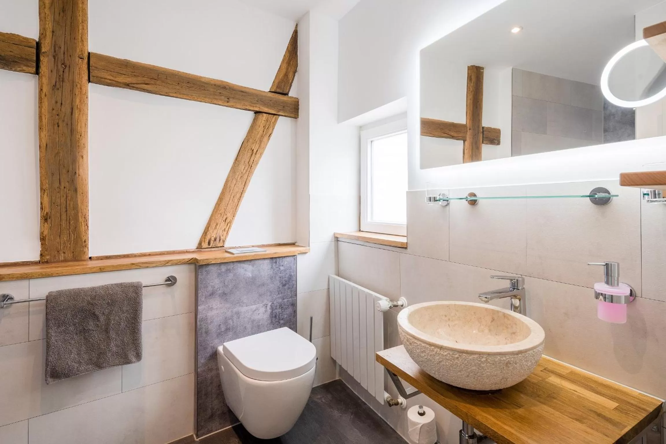 Bathroom in Landhotel Löwen
