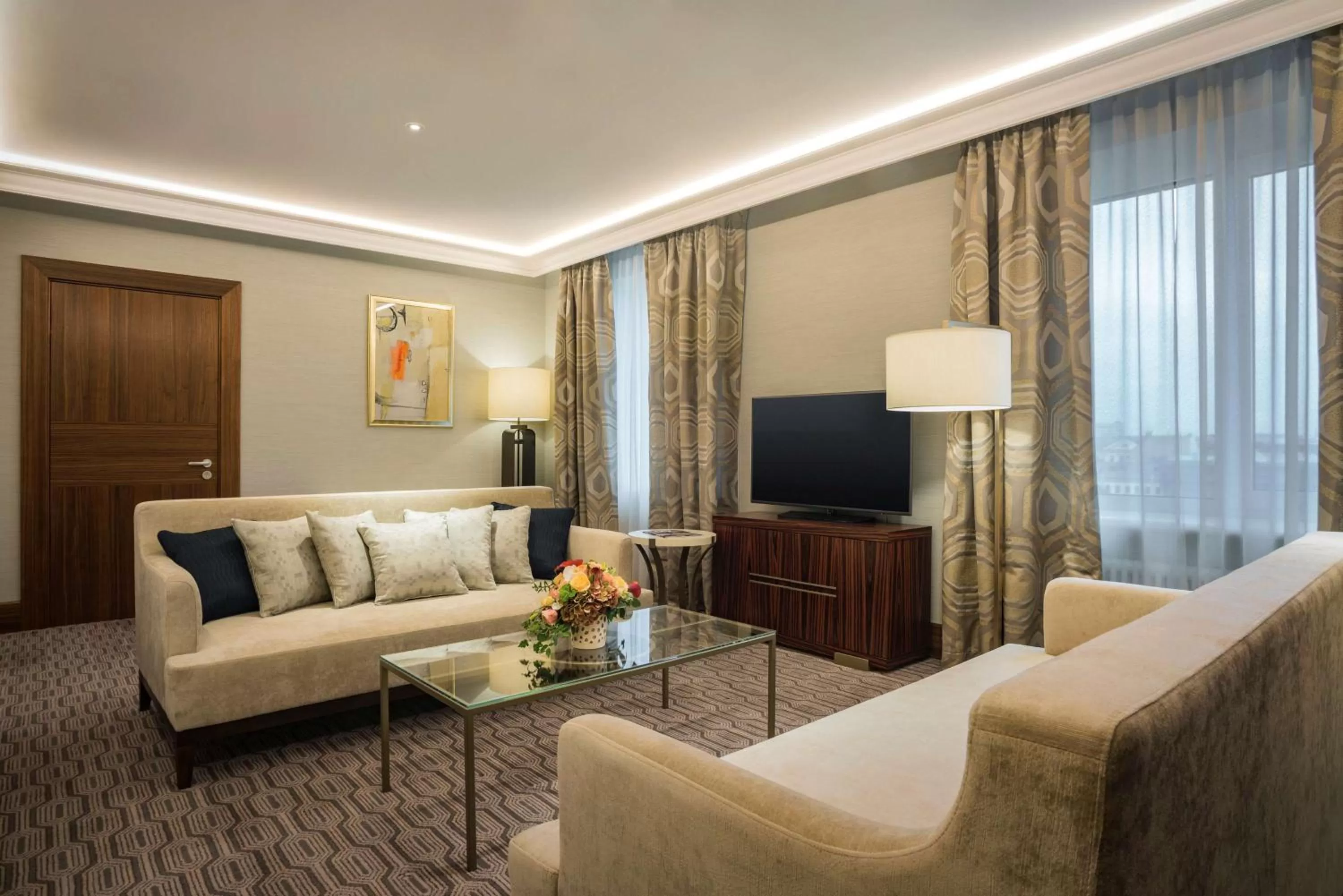 Bedroom in Grand Hotel Kempinski Riga