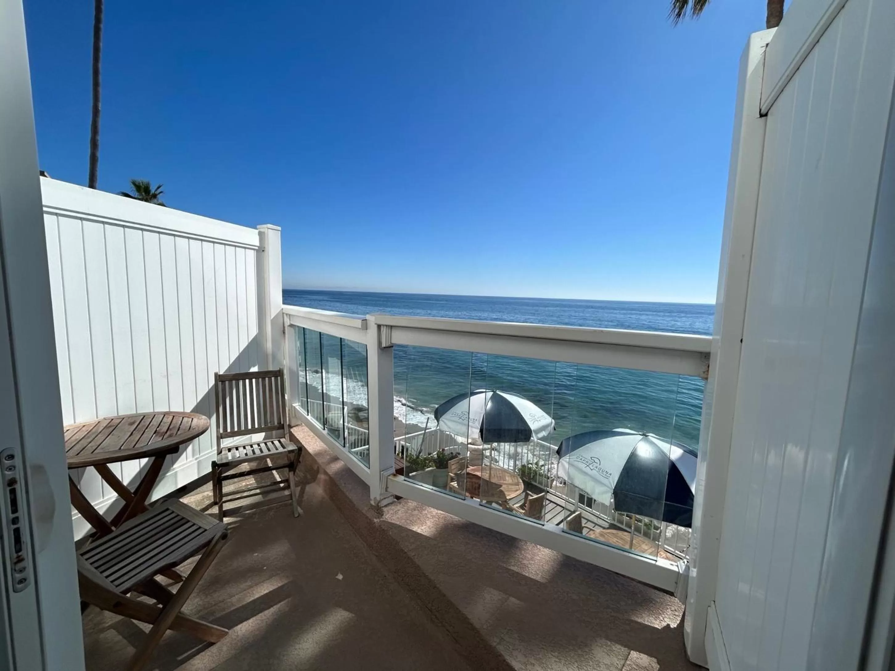 Balcony/Terrace in Capri Laguna on the Beach - A Boutique Hotel