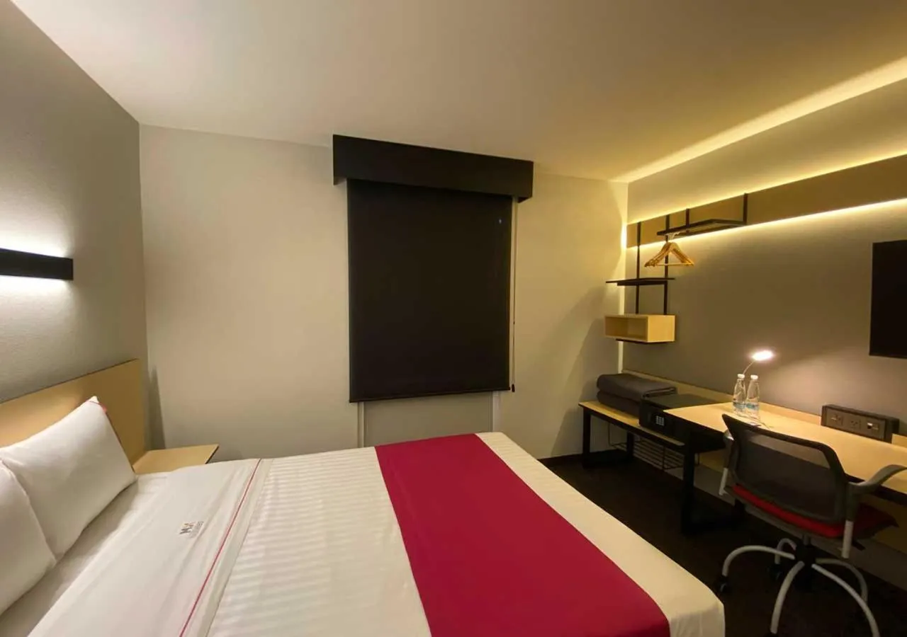 Bed in Hotel MX mas cuautitlan Izcalli, Trademark by Wyndham