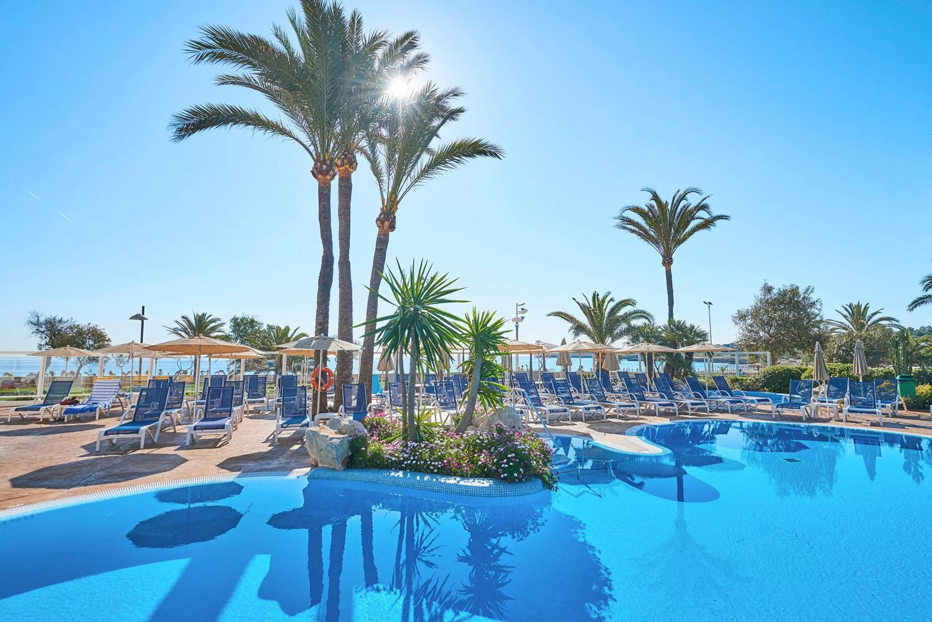 Swimming pool in Hipotels Hipocampo Playa