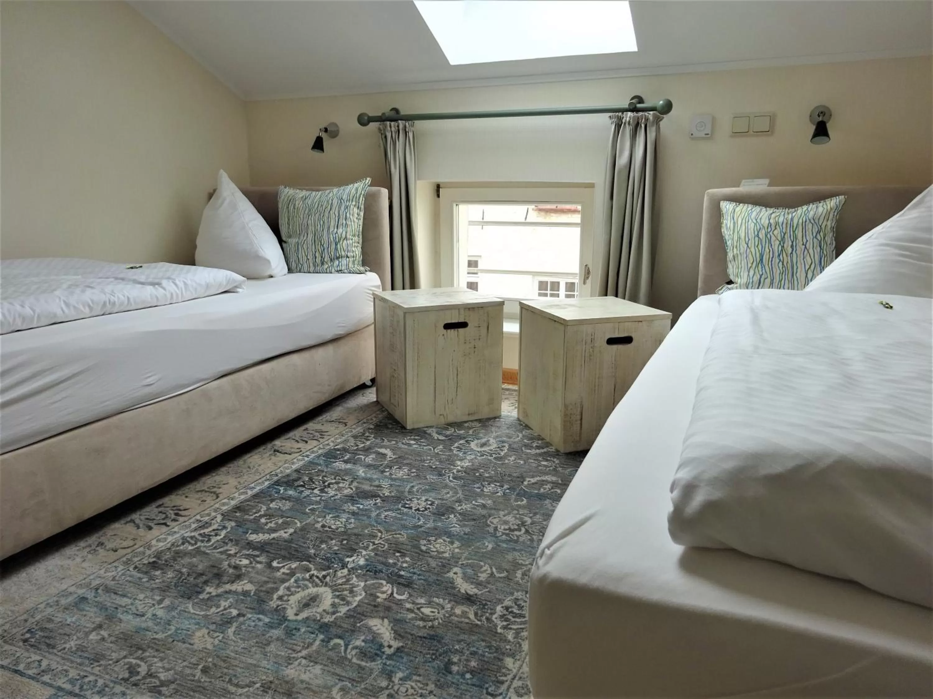 Bed in Hotel Pension Zur Fährbrücke