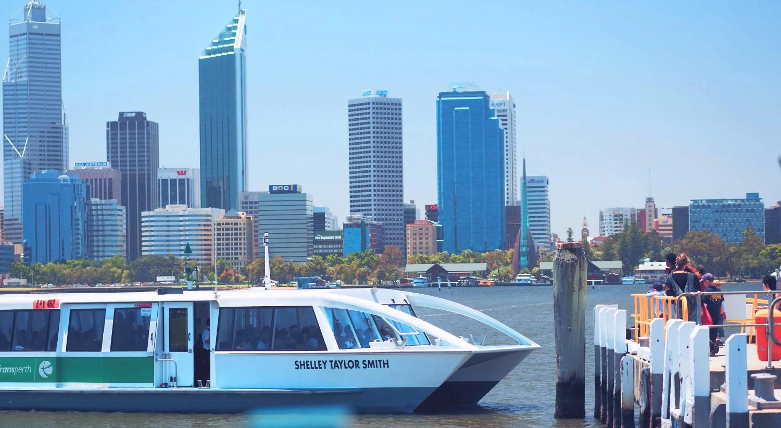 City view in The Peninsula Riverside Serviced Apartments