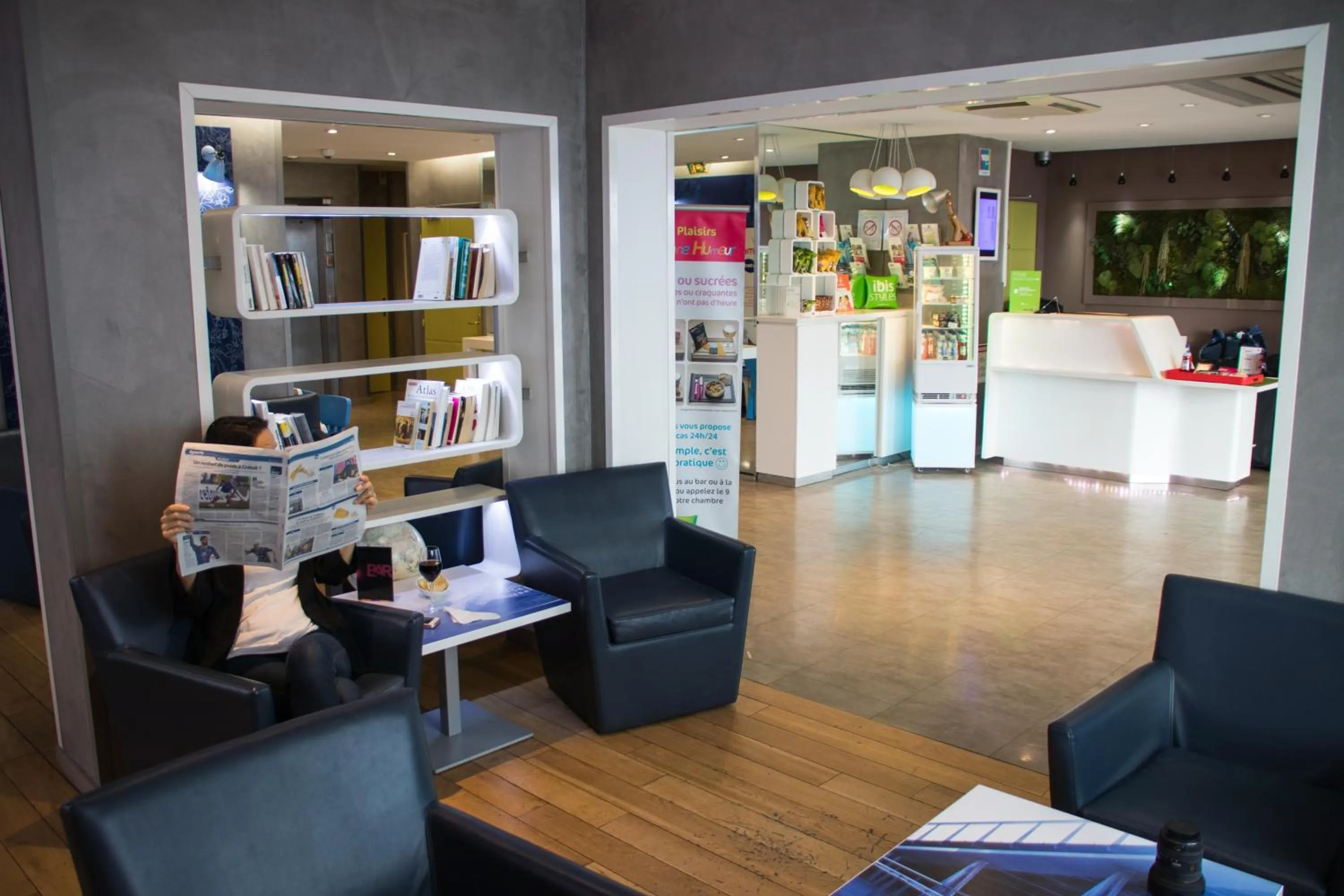 Lounge or bar in ibis Styles Paris Tolbiac Bibliotheque